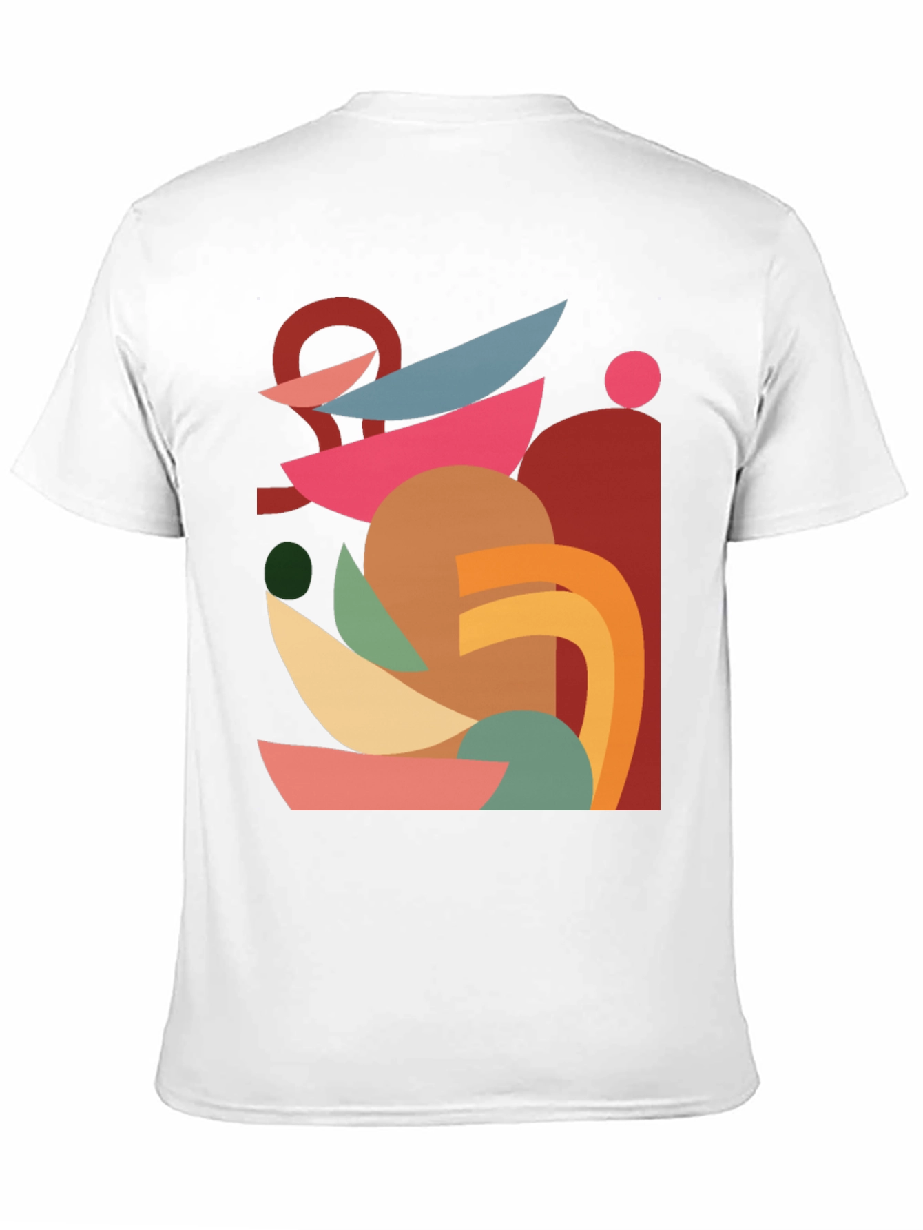 Abstract Geometric T-Shirt - Modern Art Tee