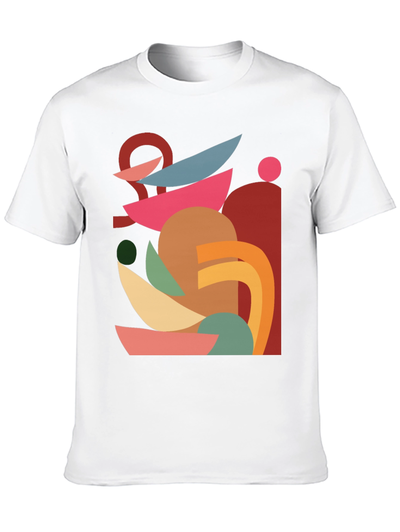 Abstract Geometric T-Shirt - Modern Art Tee