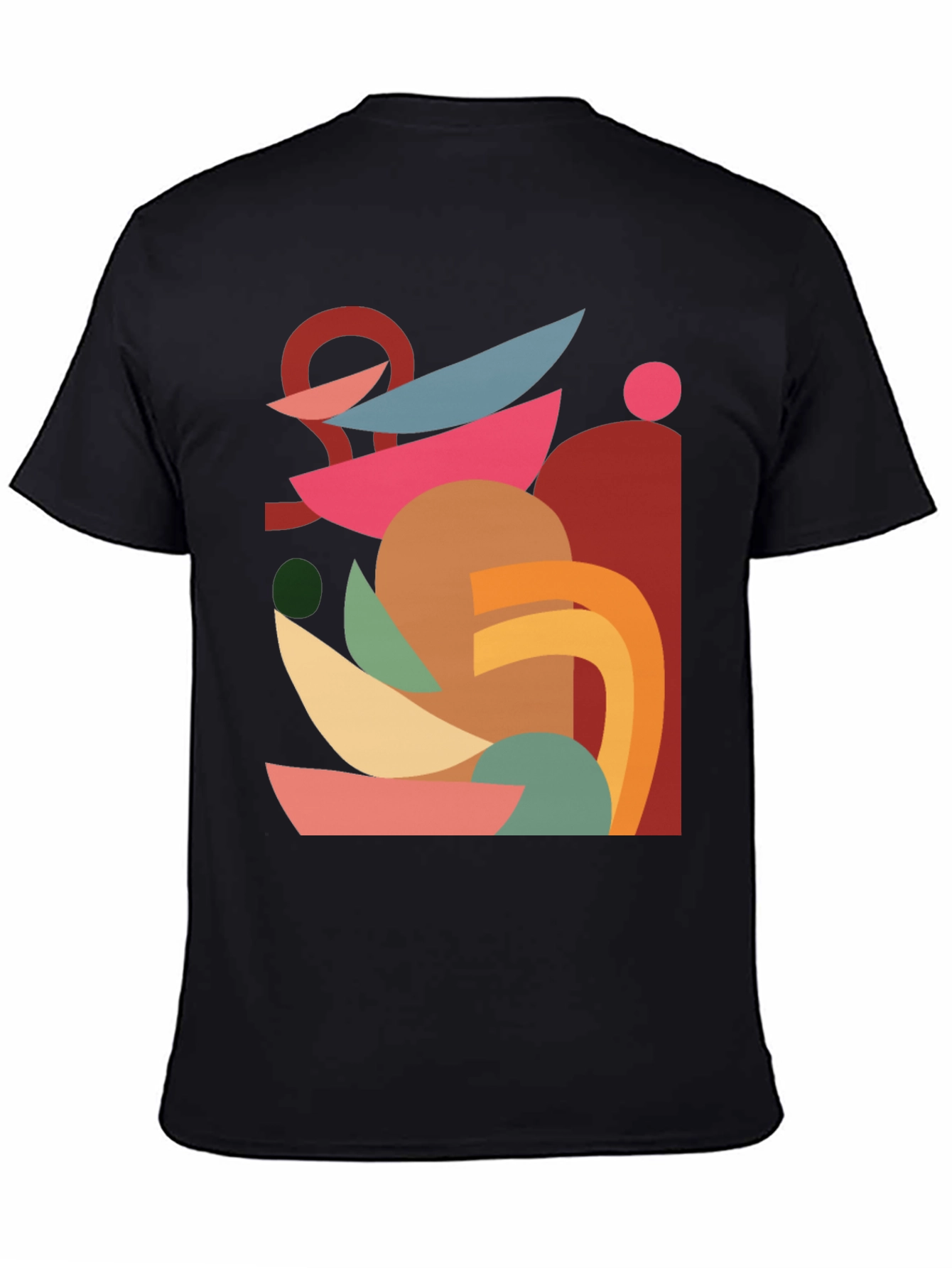 Abstract Geometric T-Shirt - Modern Art Tee