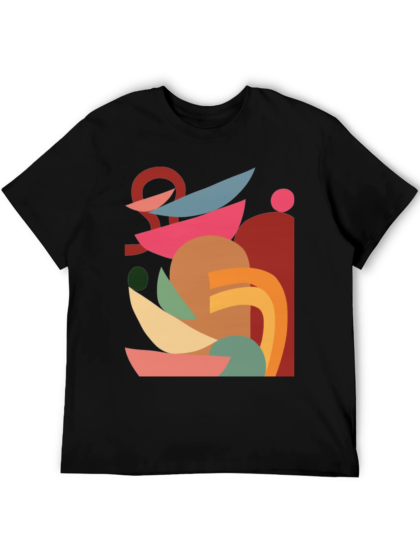 Abstract Geometric T-Shirt - Modern Art Tee