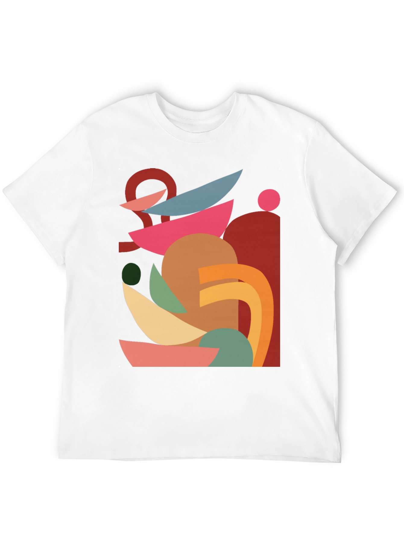 Abstract Geometric T-Shirt - Modern Art Tee