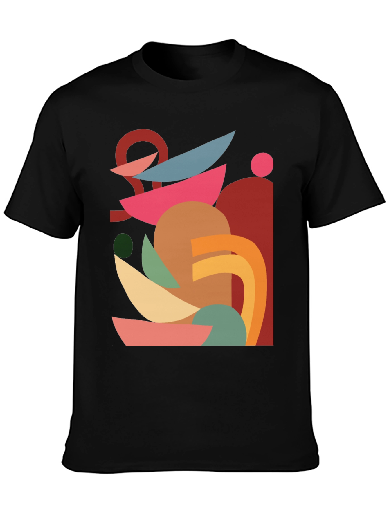 Abstract Geometric T-Shirt - Modern Art Tee