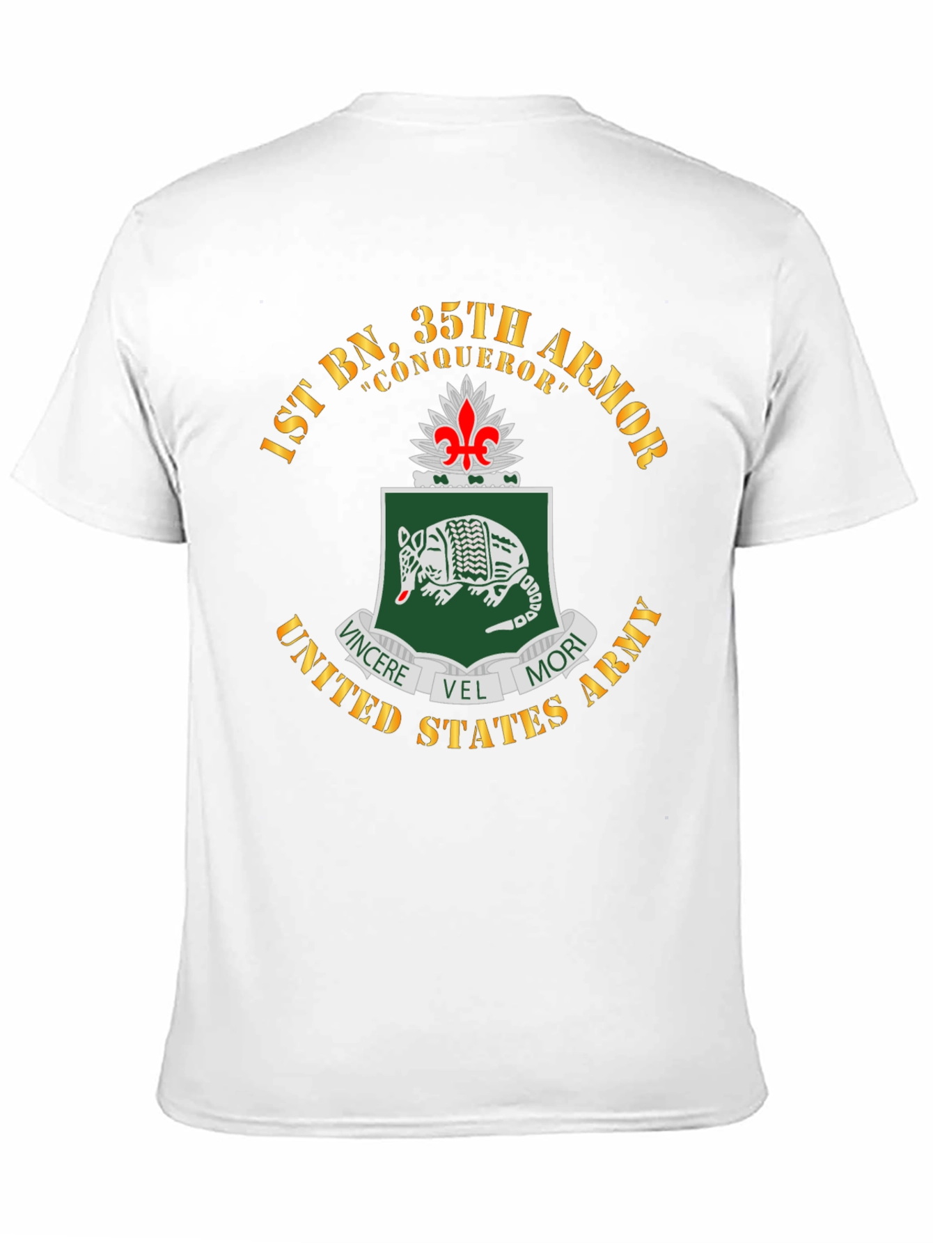 1st BN 35th Armor T-Shirt - Military Pride