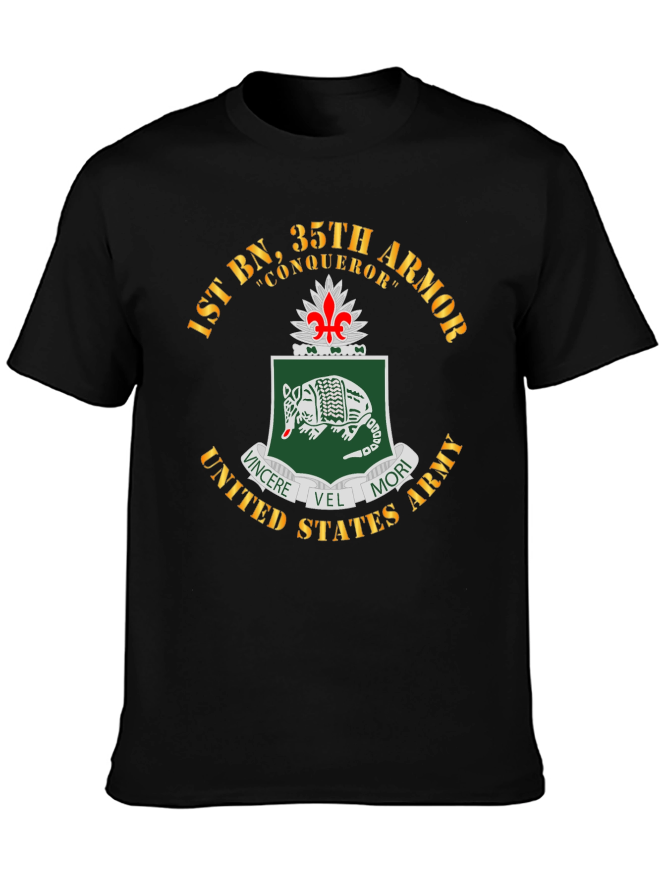 1st BN 35th Armor T-Shirt - Military Pride