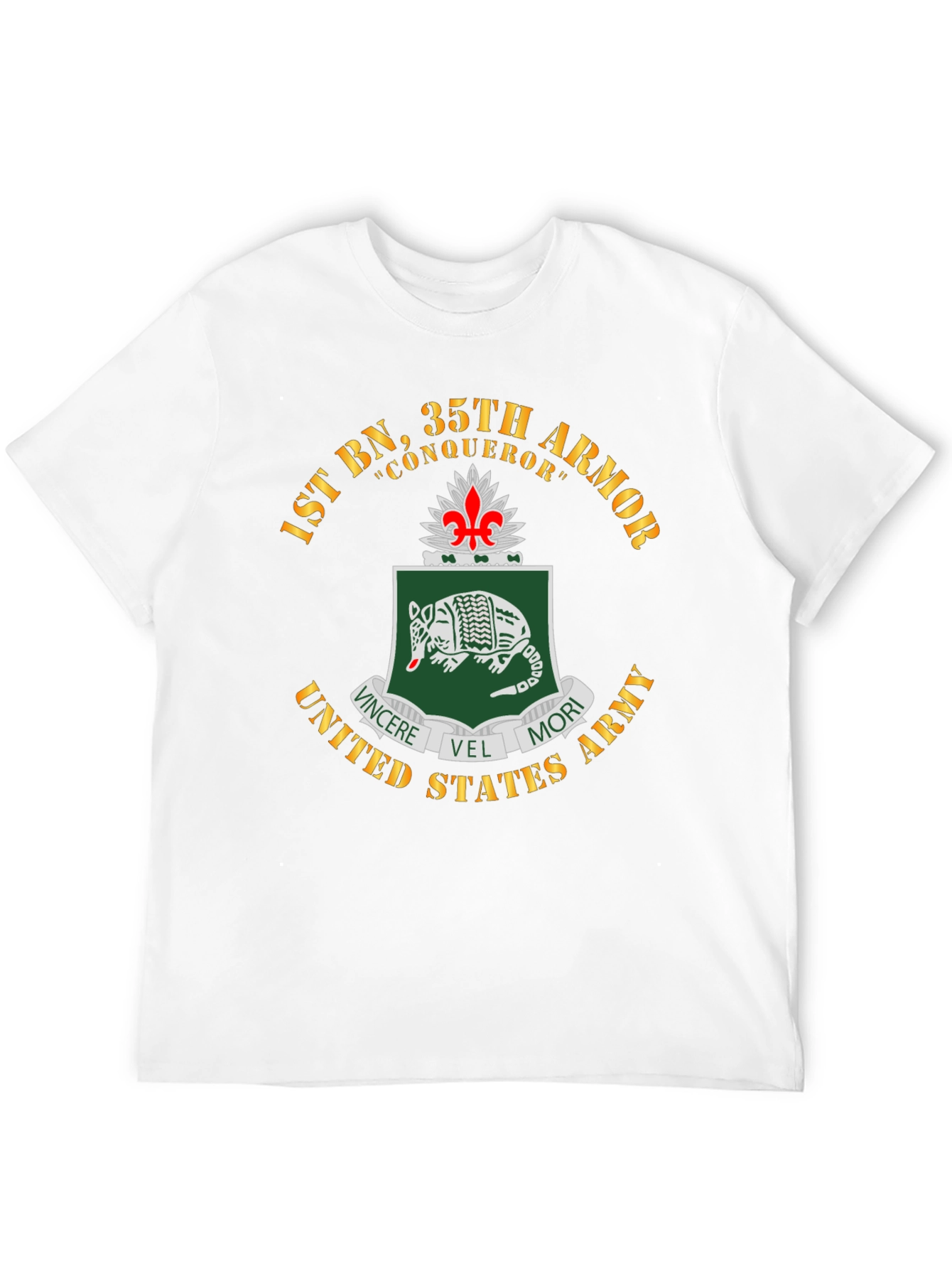 1st BN 35th Armor T-Shirt - Military Pride