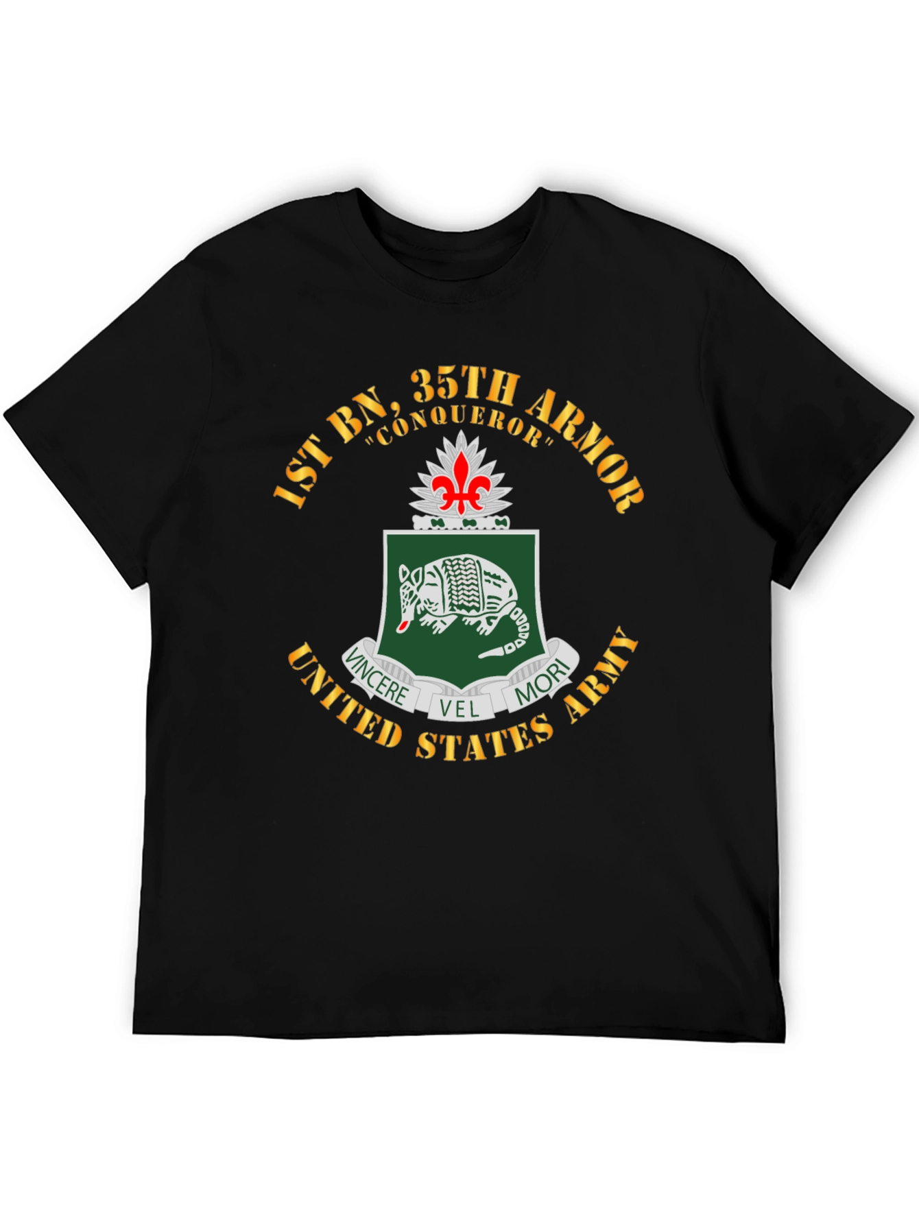 1st BN 35th Armor T-Shirt - Military Pride