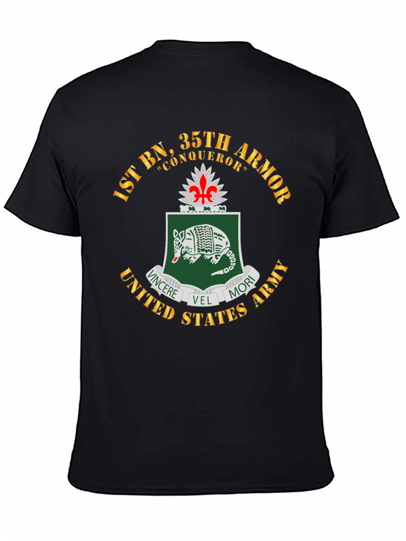 1st BN 35th Armor T-Shirt - Military Pride