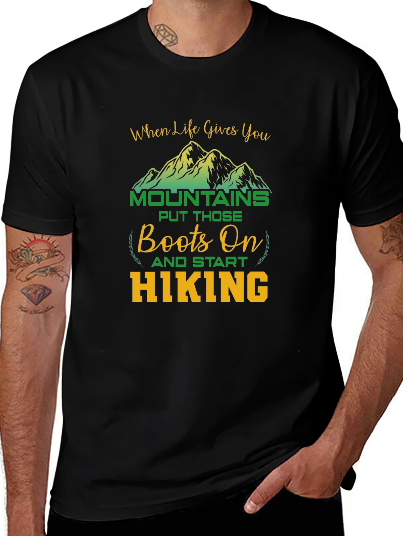 Hiking Mountains Graphic Tee