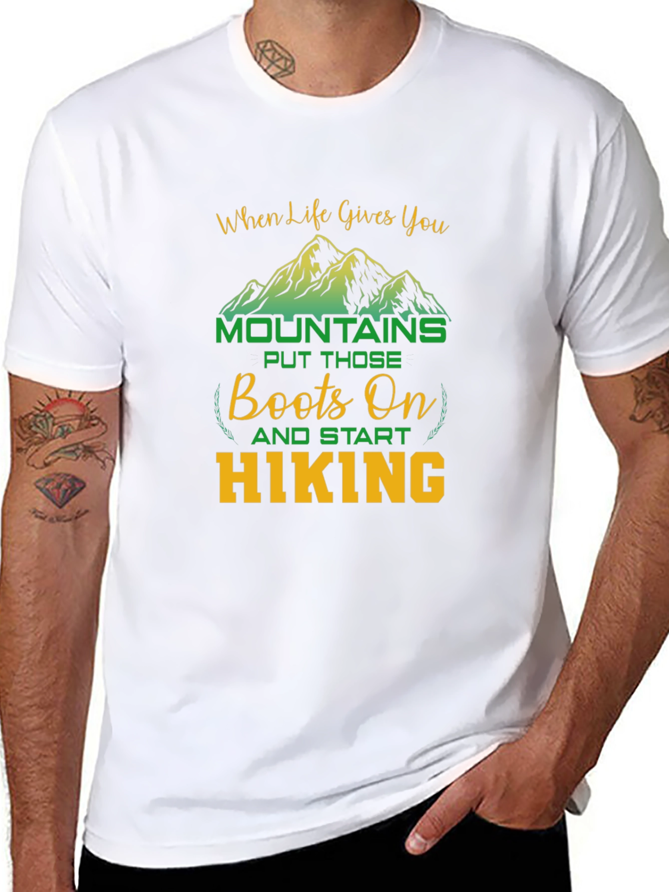 Hiking Mountains Graphic Tee