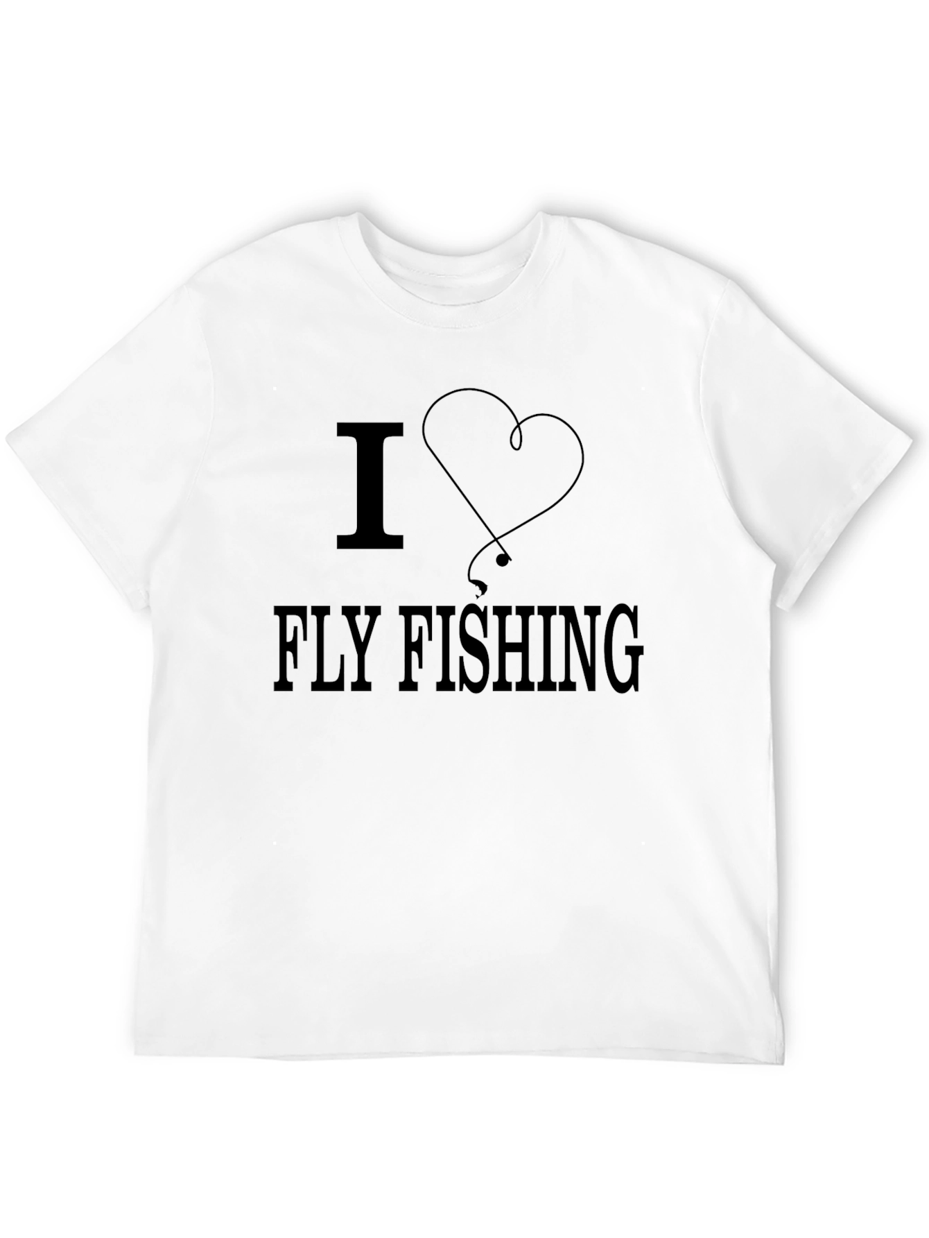 I Heart Fly Fishing Graphic T-Shirt