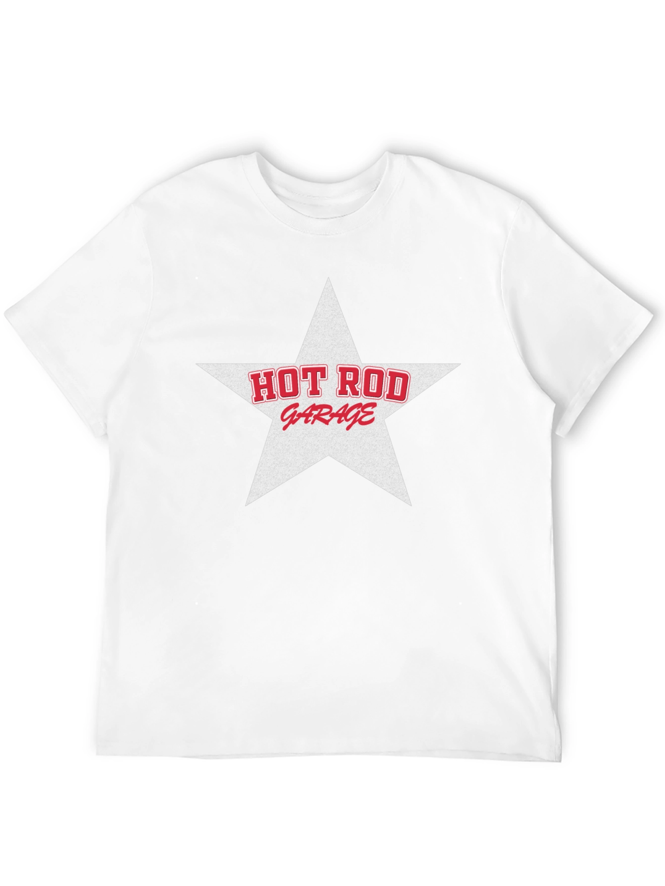 Hot Rod Garage Star T-Shirt - Classic Car Design