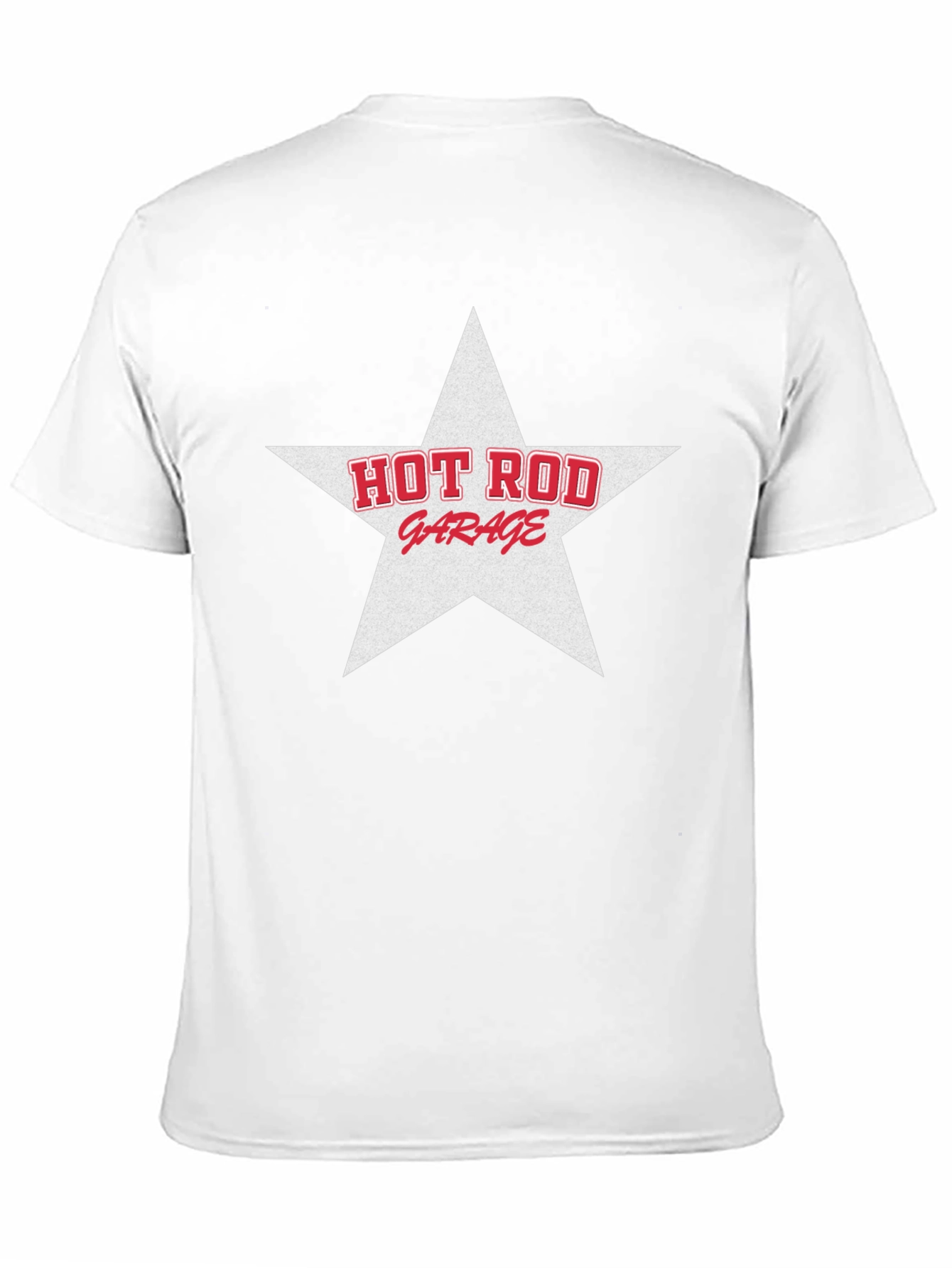 Hot Rod Garage Star T-Shirt - Classic Car Design