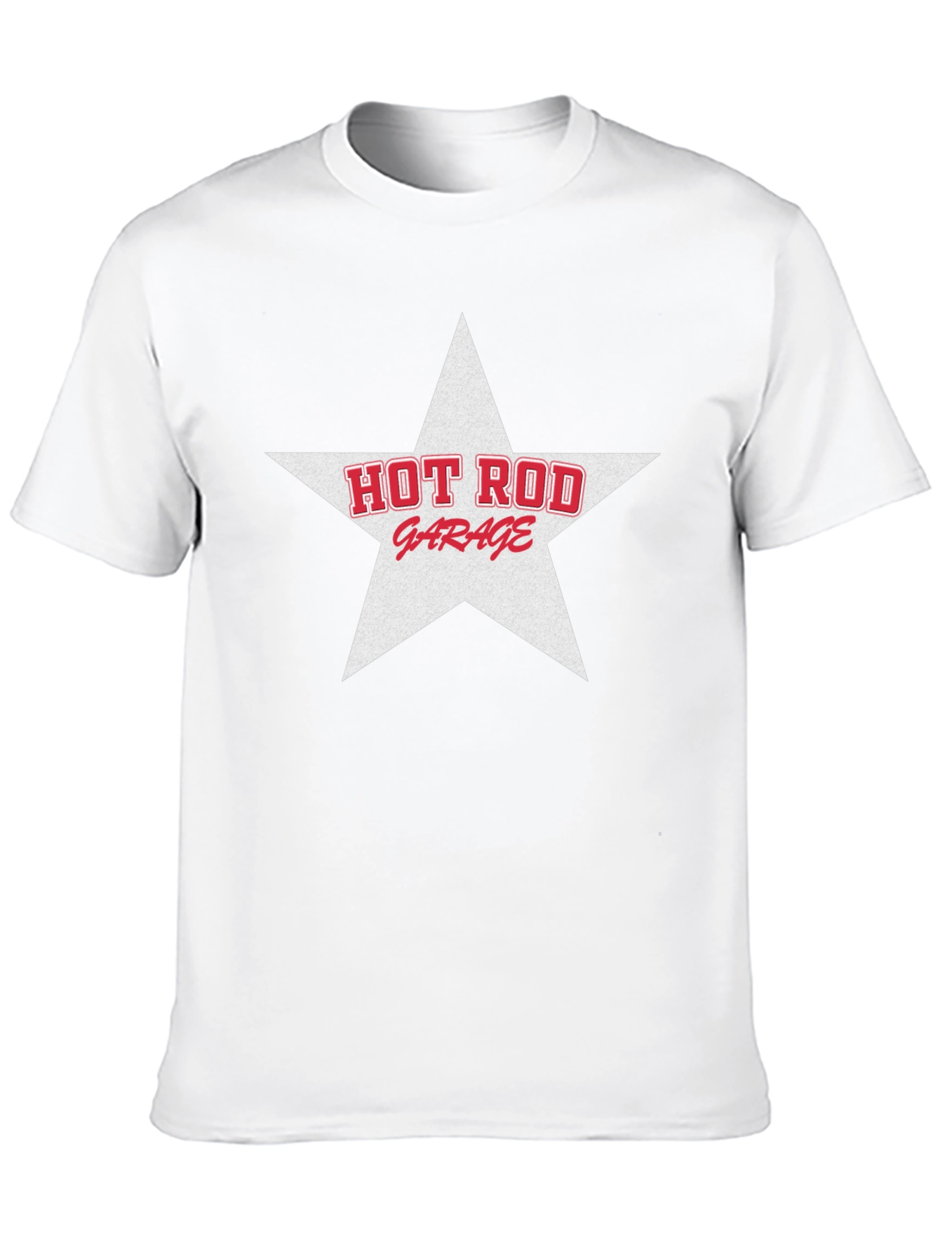 Hot Rod Garage Star T-Shirt - Classic Car Design