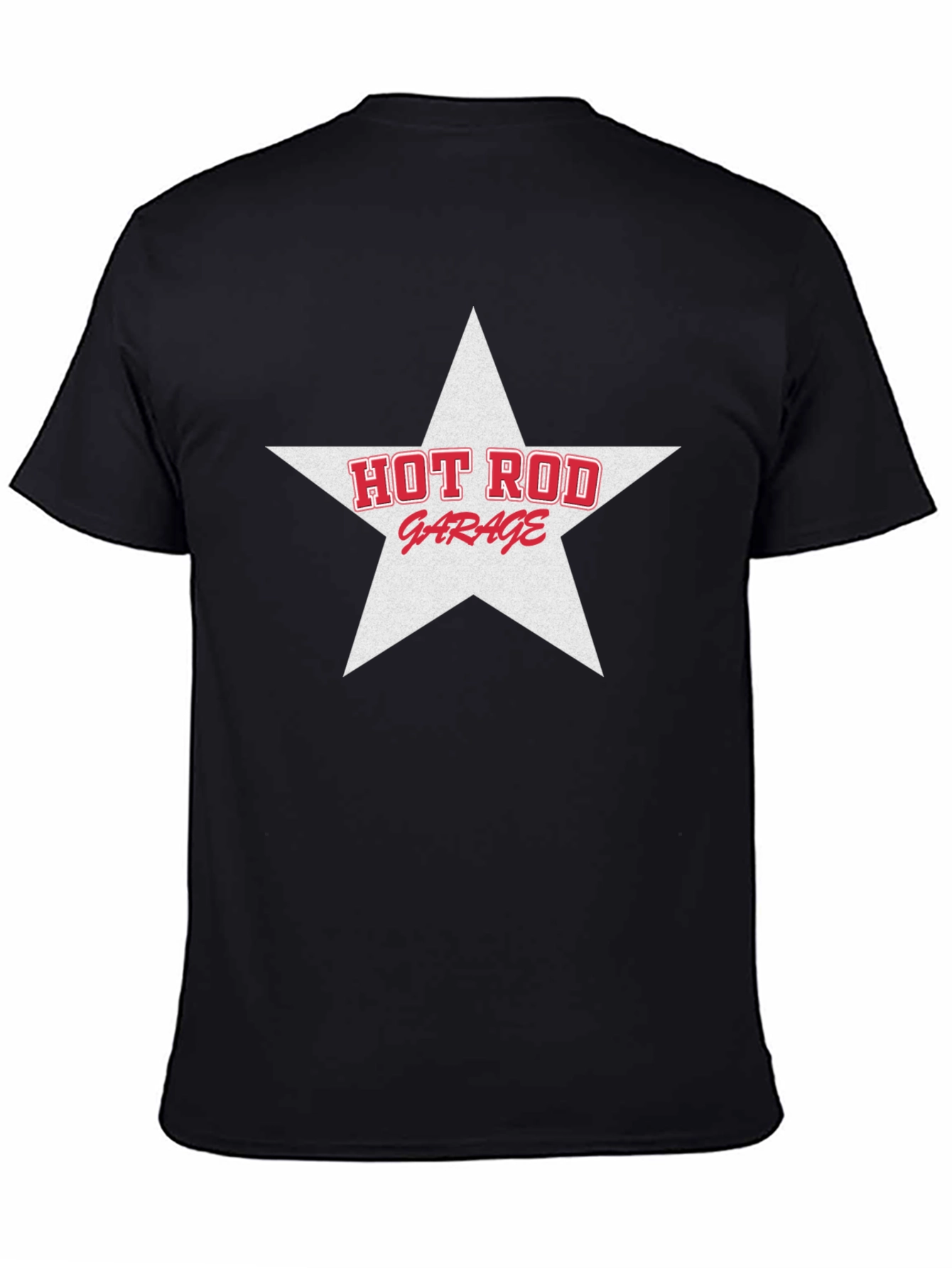 Hot Rod Garage Star T-Shirt - Classic Car Design