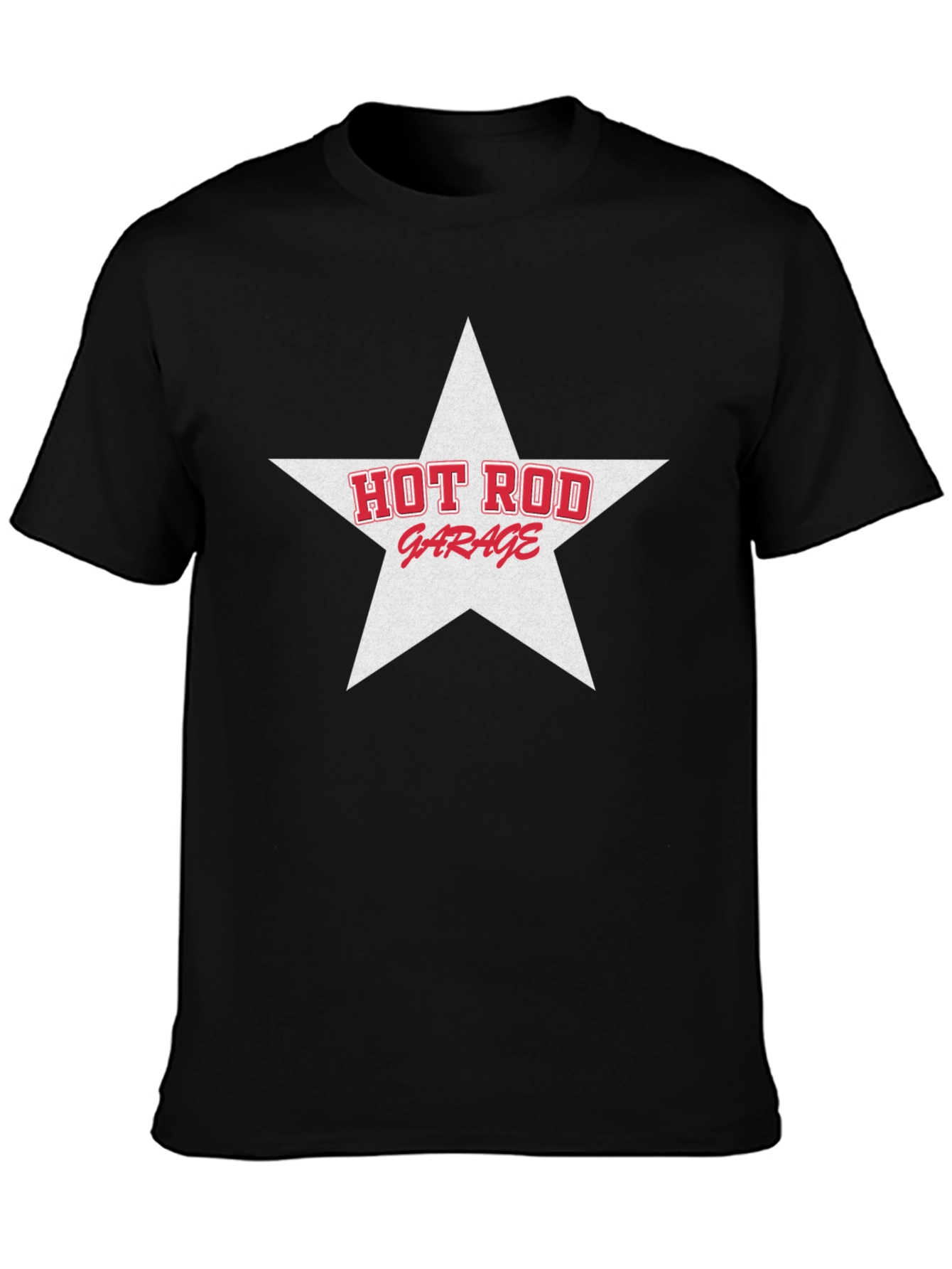 Hot Rod Garage Star T-Shirt - Classic Car Design