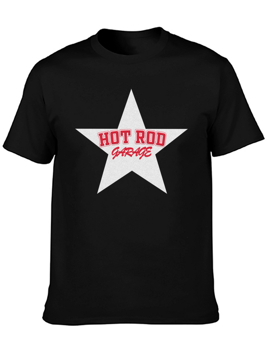 Hot Rod Garage Star T-Shirt - Classic Car Design
