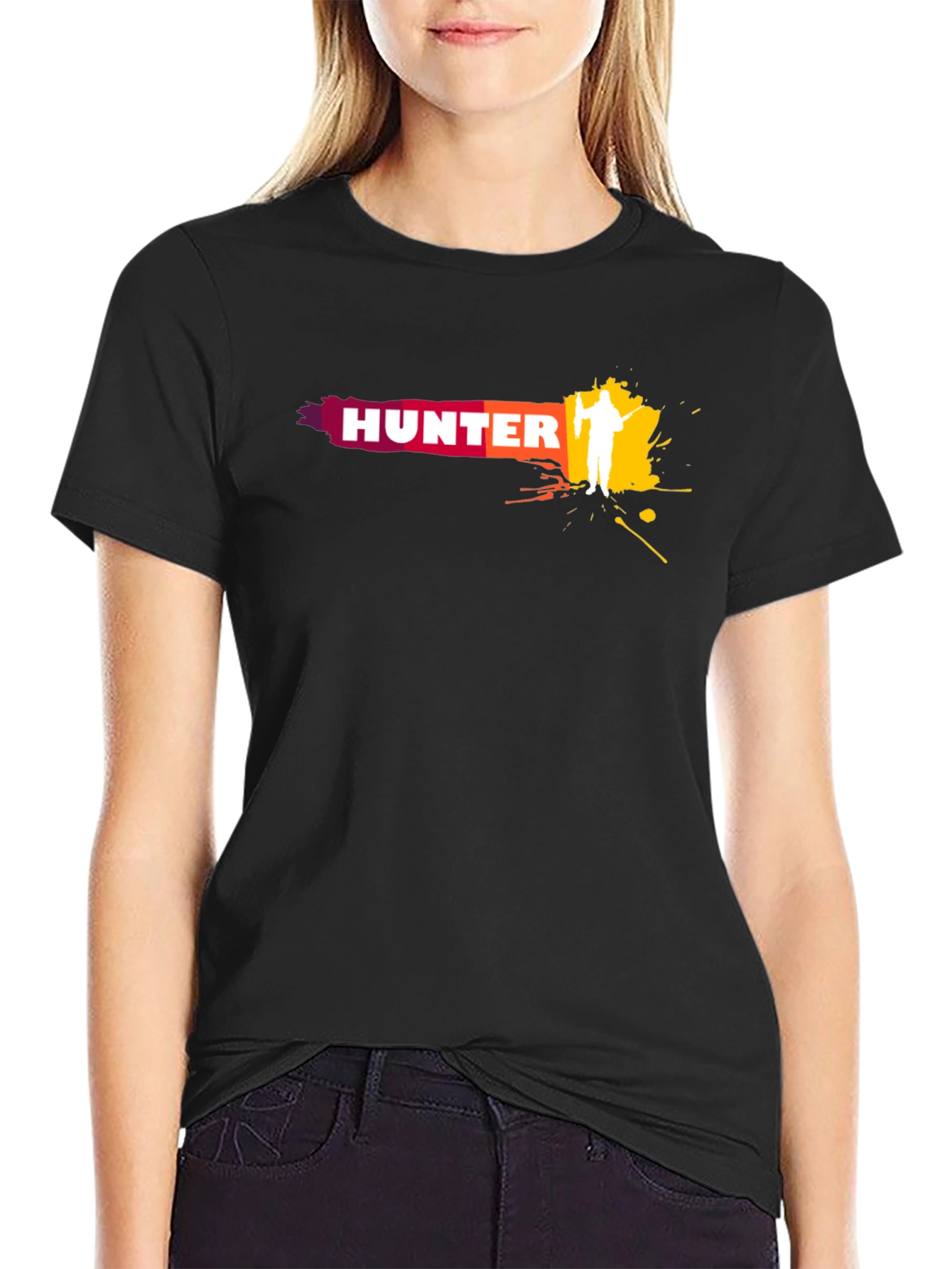 Hunter Graphic T-Shirt - Cool Hunting Design
