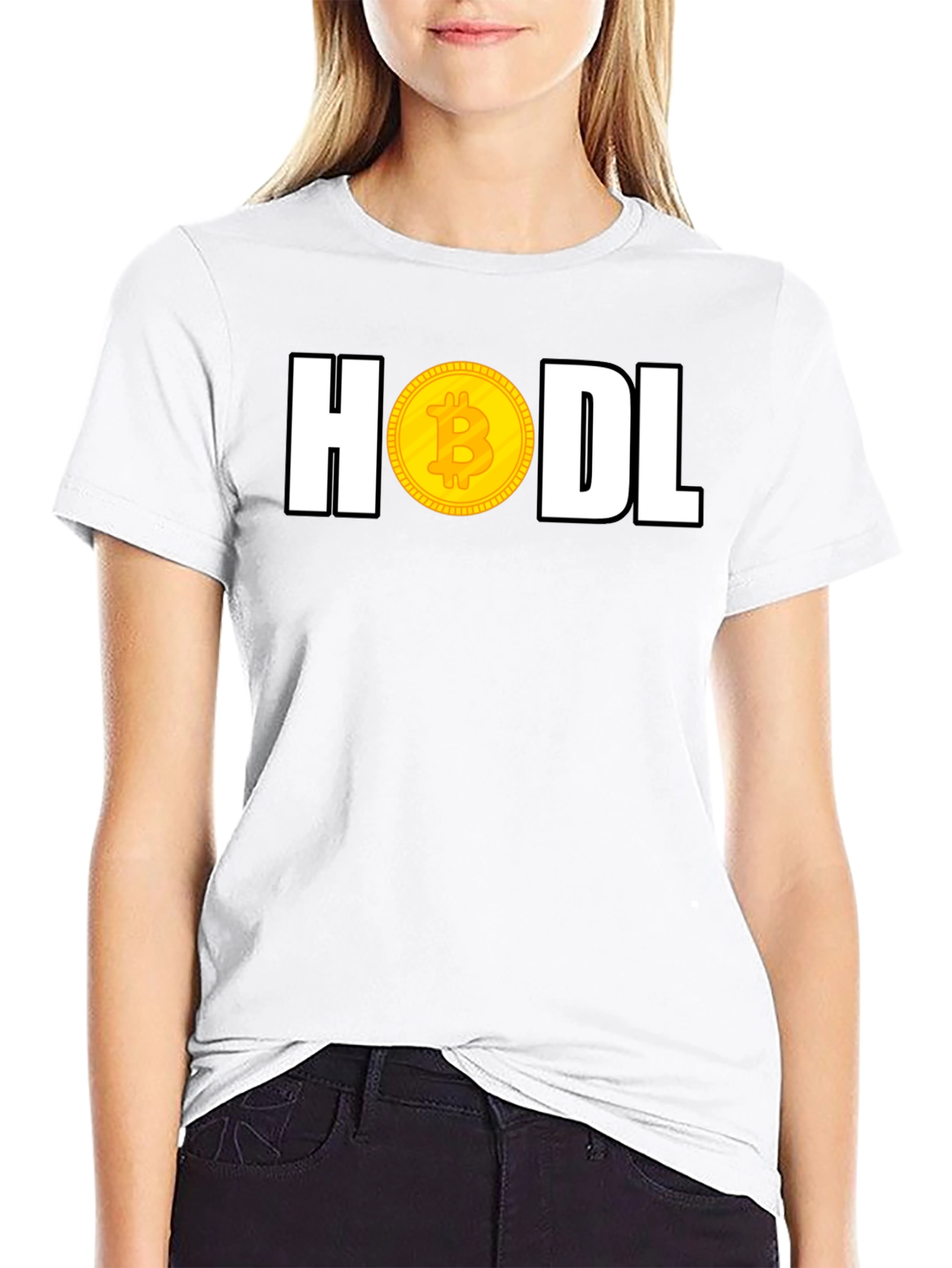HODL Bitcoin T-Shirt Crypto Currency Tee