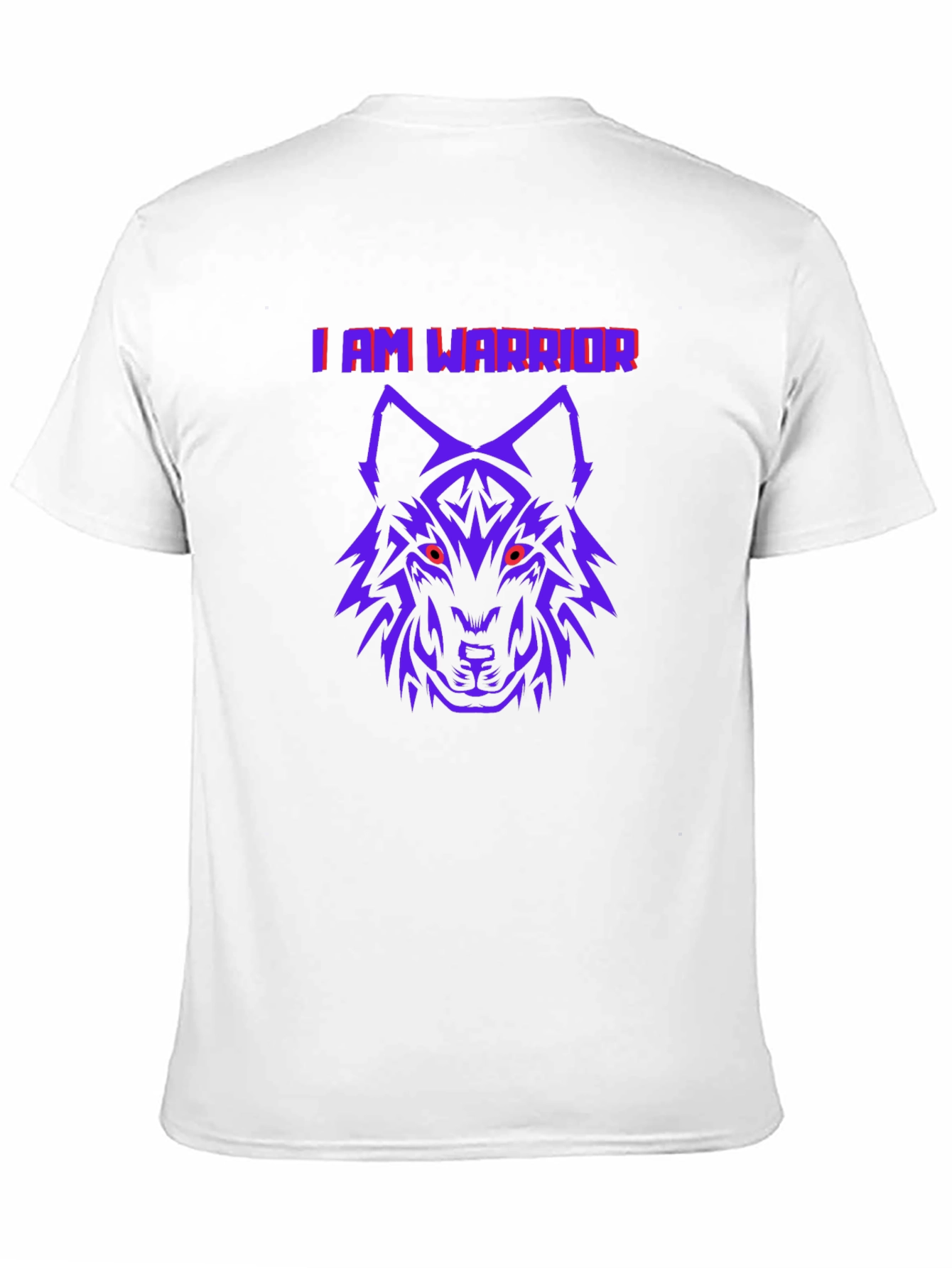 I AM WARRIOR Wolf Graphic Tee