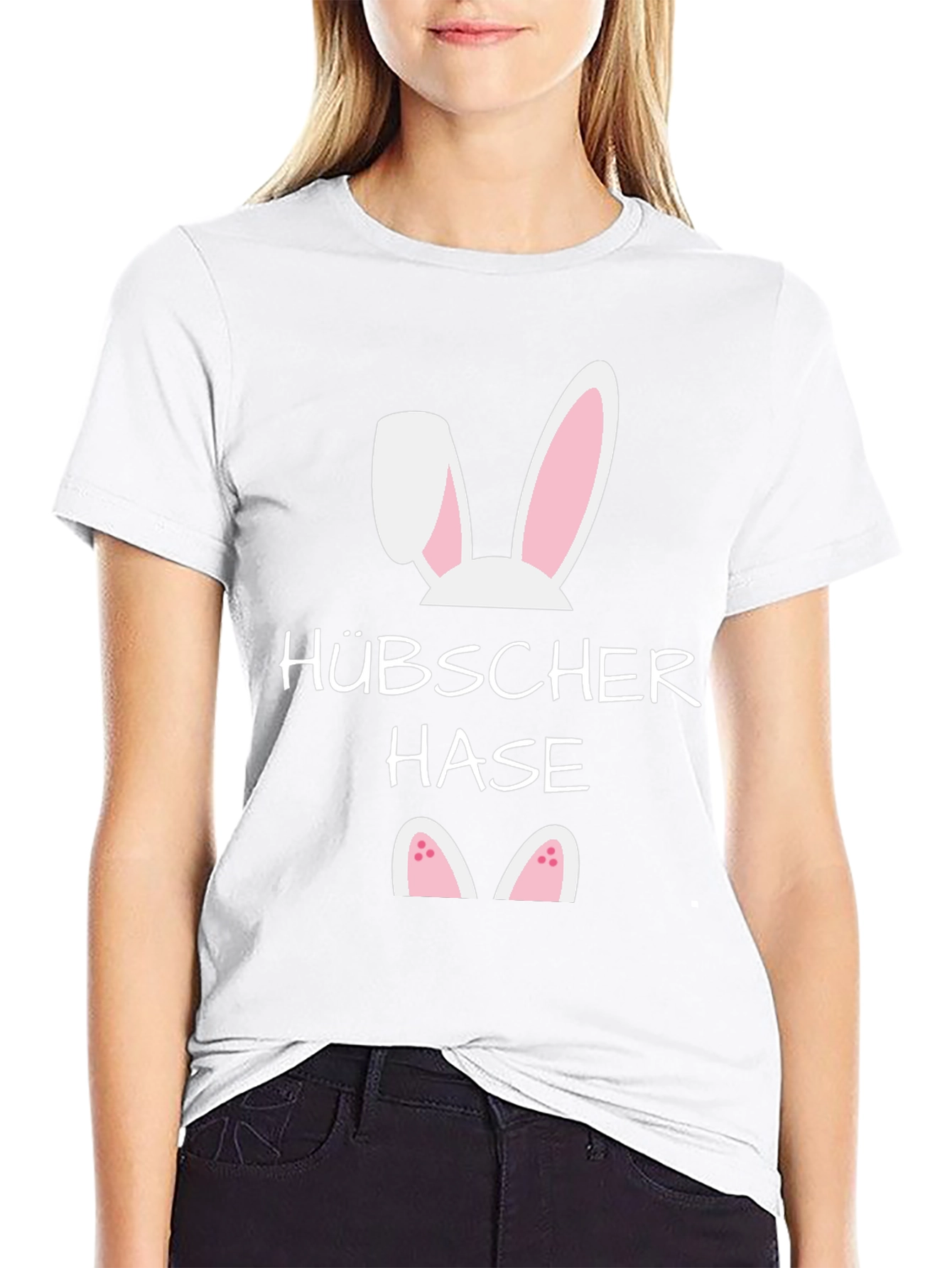 Hübscher Hase Easter Bunny T-Shirt