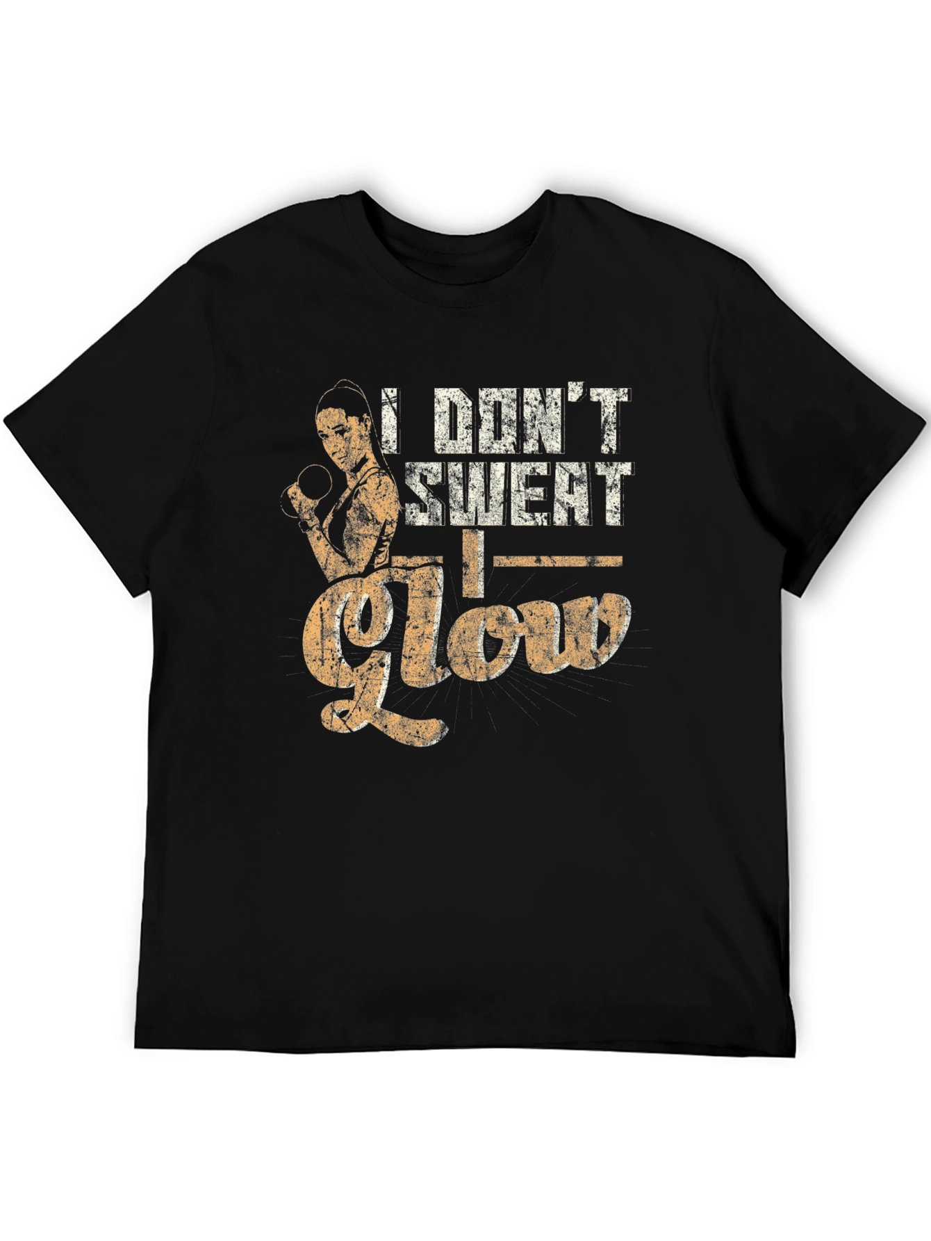 I Dont Sweat I Glow Graphic Tee