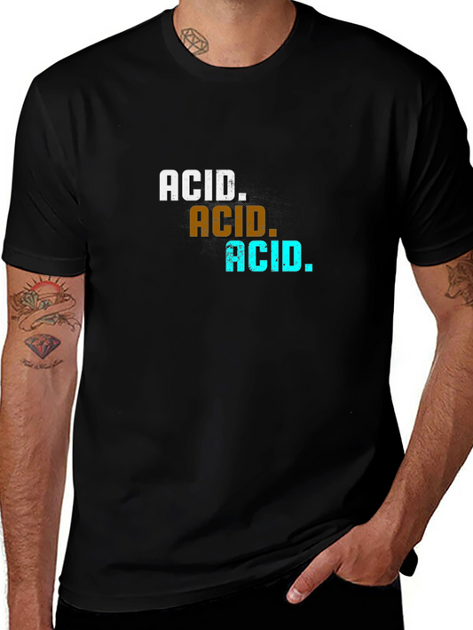 Acid Graphic T-Shirt - Stylish Colorful Design