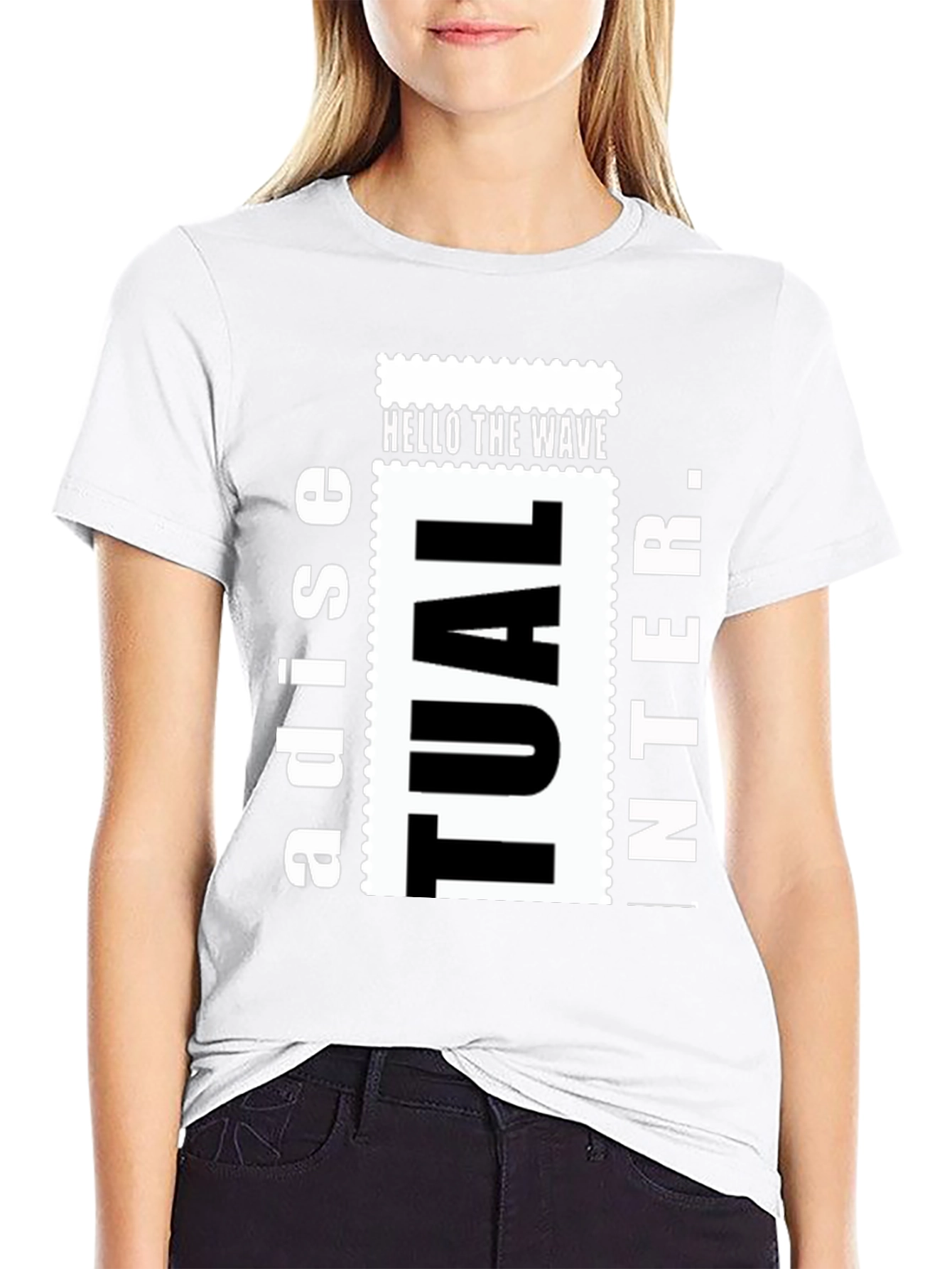 Hello The Wave Graphic Tee