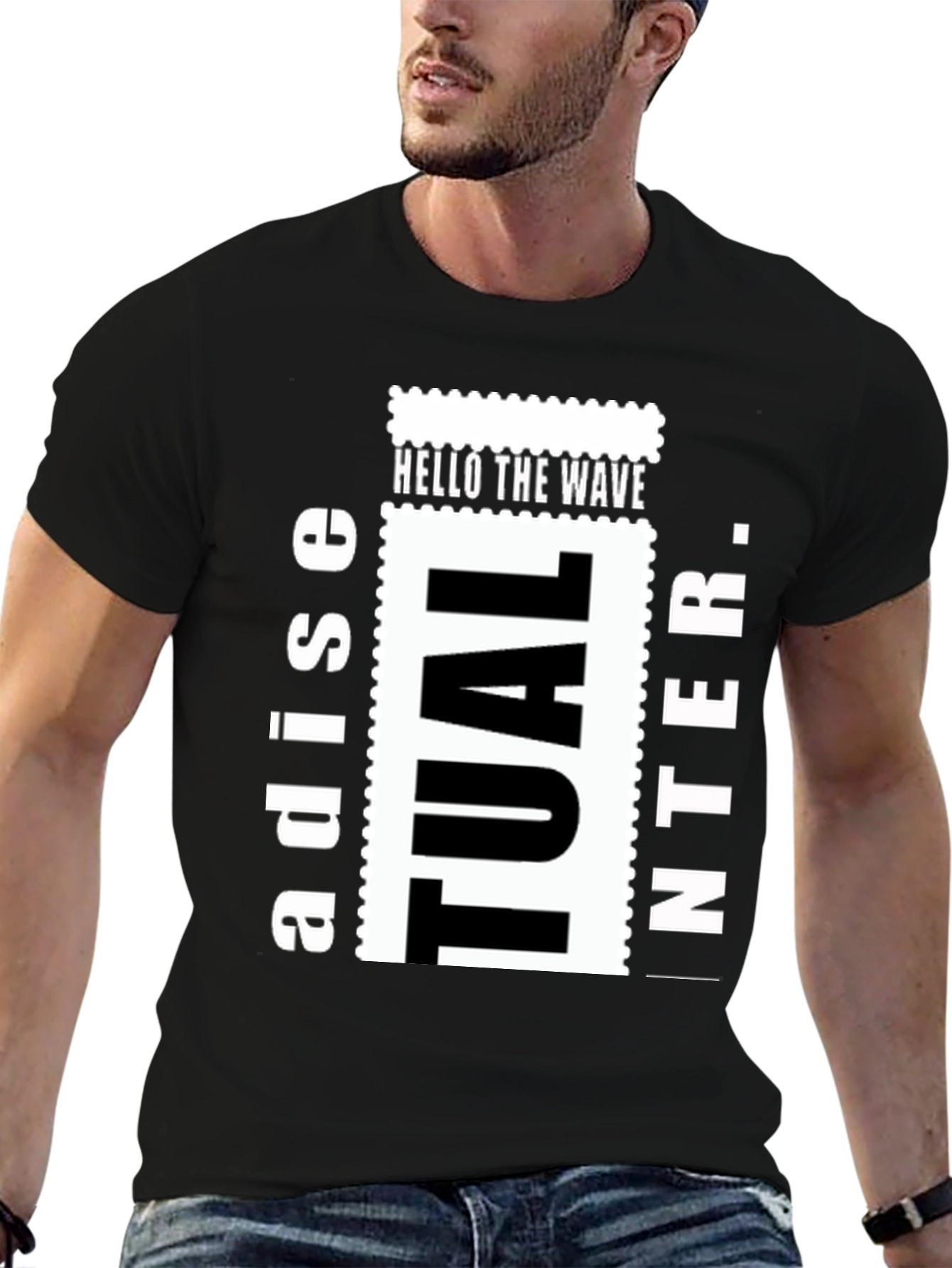 Hello The Wave Graphic Tee