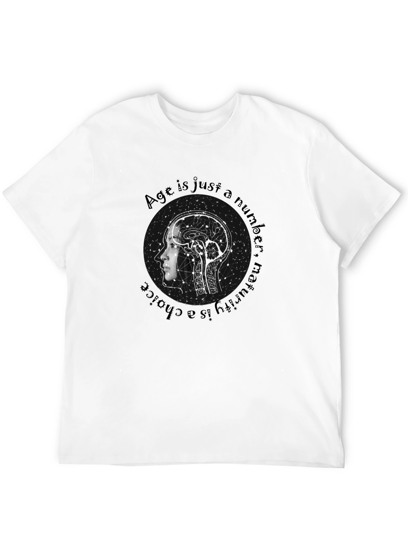 Age is a Number Tee - Brain Design
