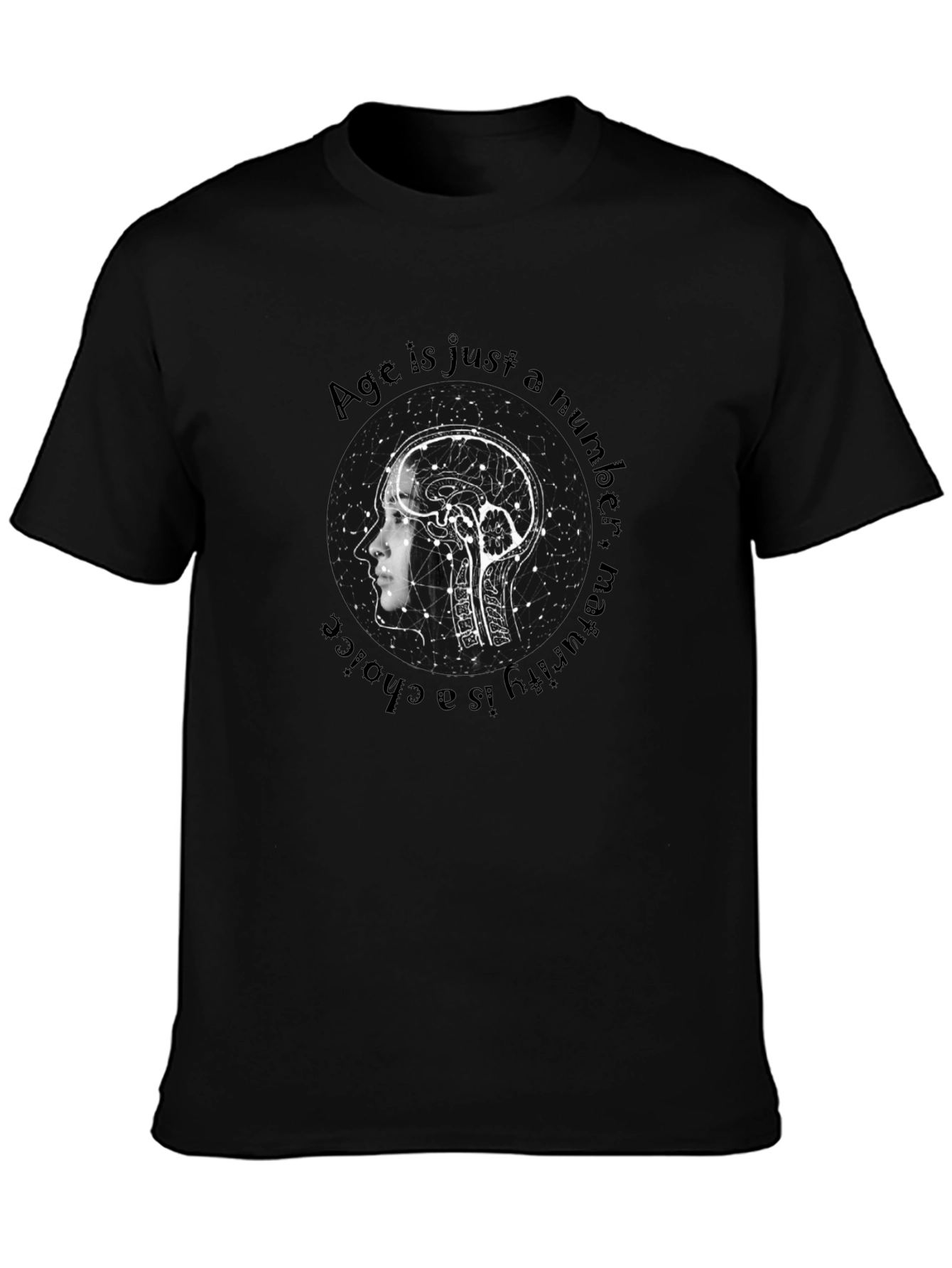 Age is a Number Tee - Brain Design