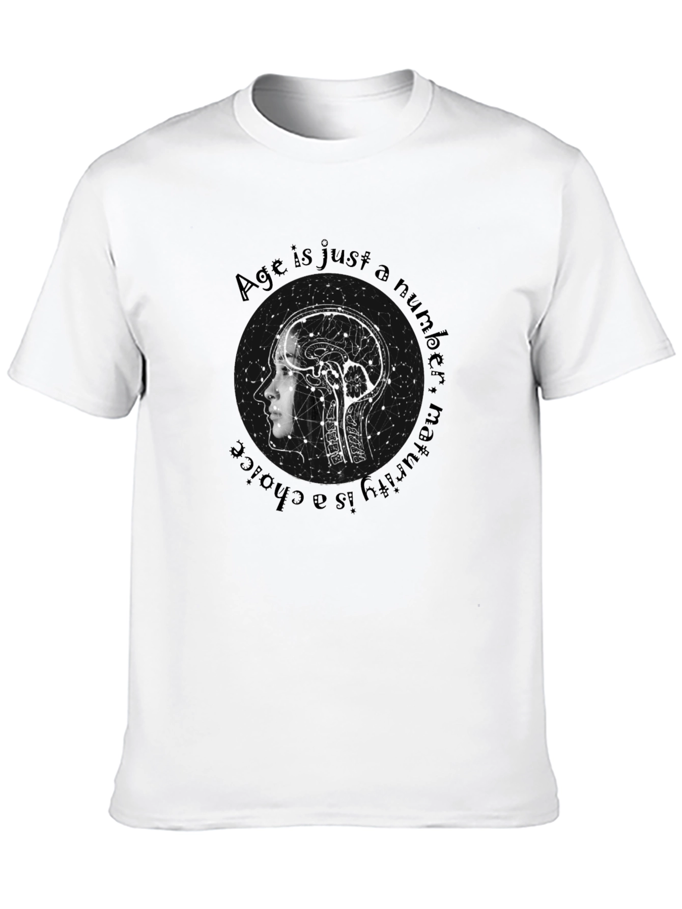 Age is a Number Tee - Brain Design