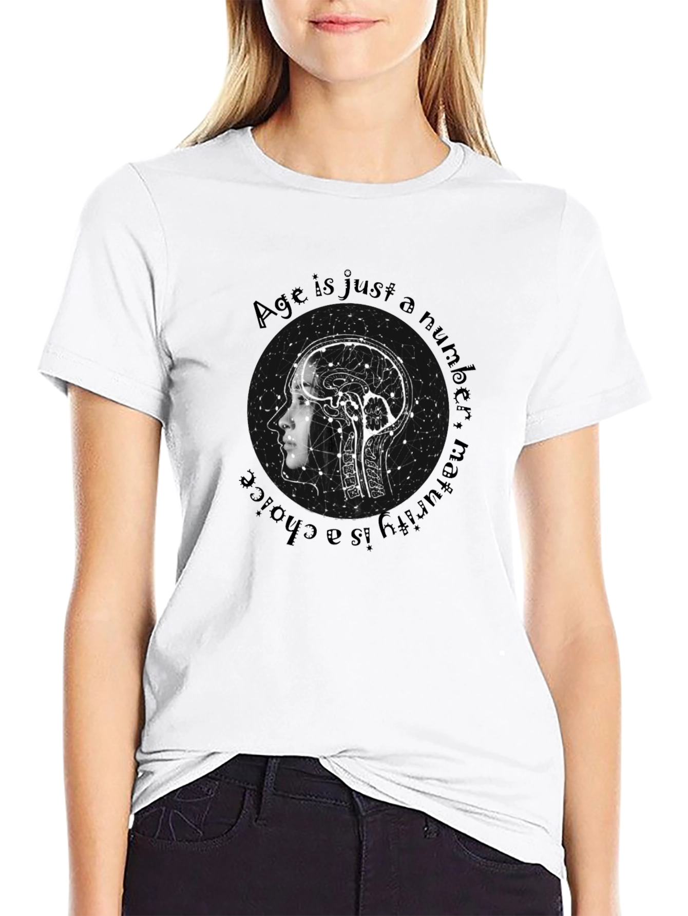 Age is a Number Tee - Brain Design