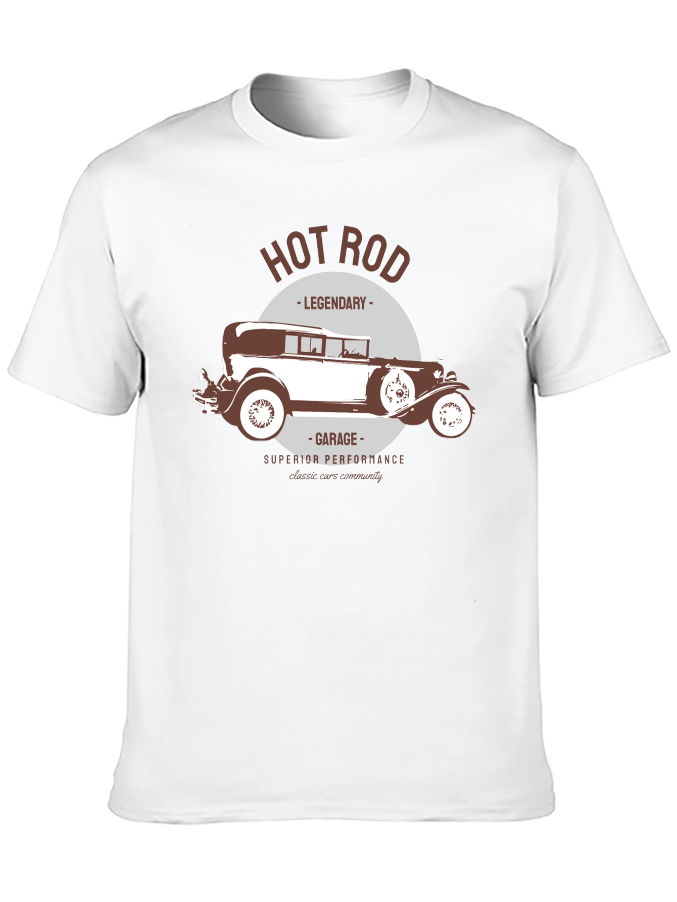 Hot Rod Garage T-Shirt - Classic Car Design
