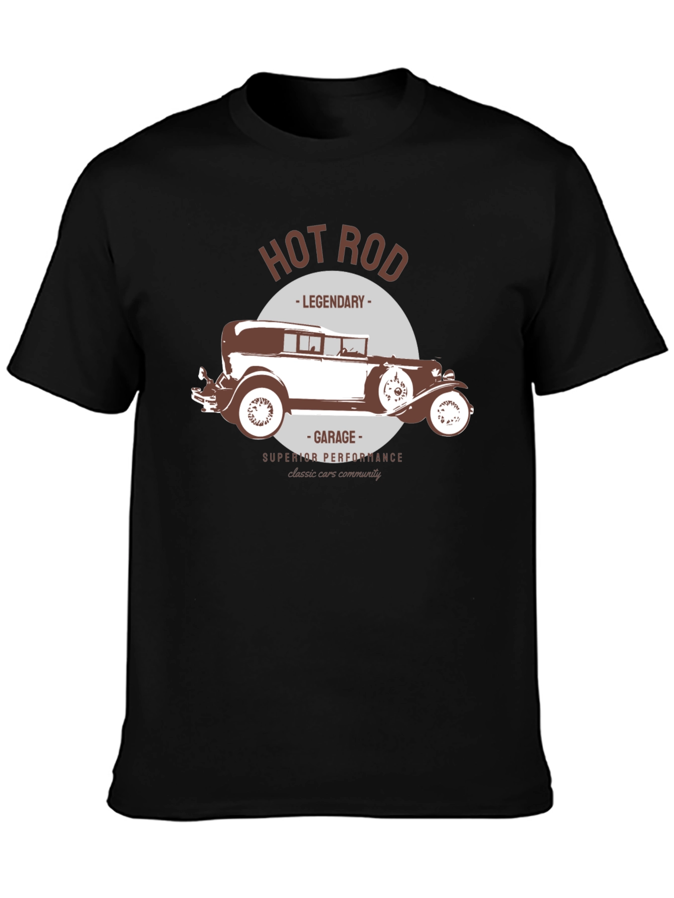 Hot Rod Garage T-Shirt - Classic Car Design