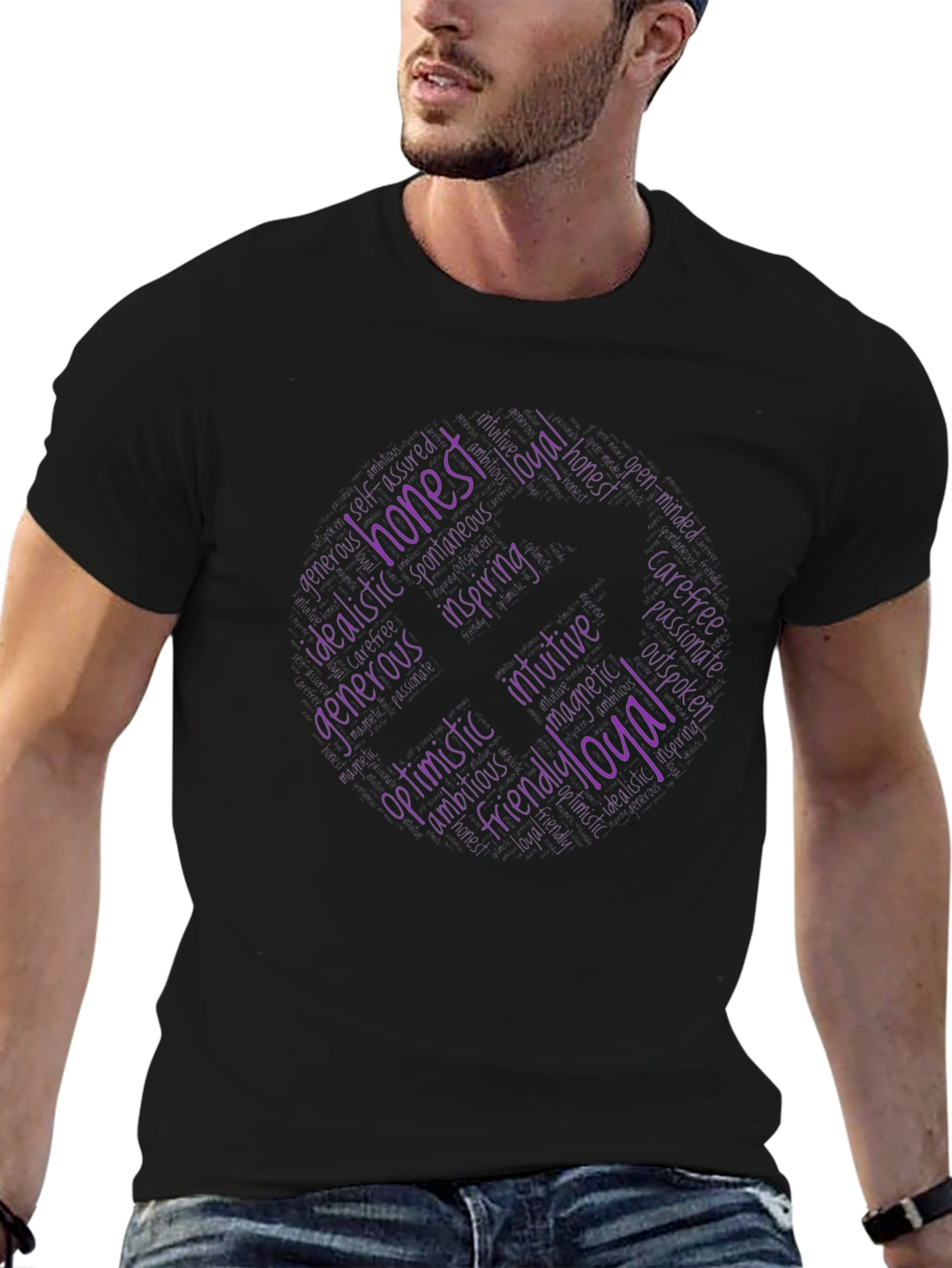 Honest Generous T-Shirt Word Cloud