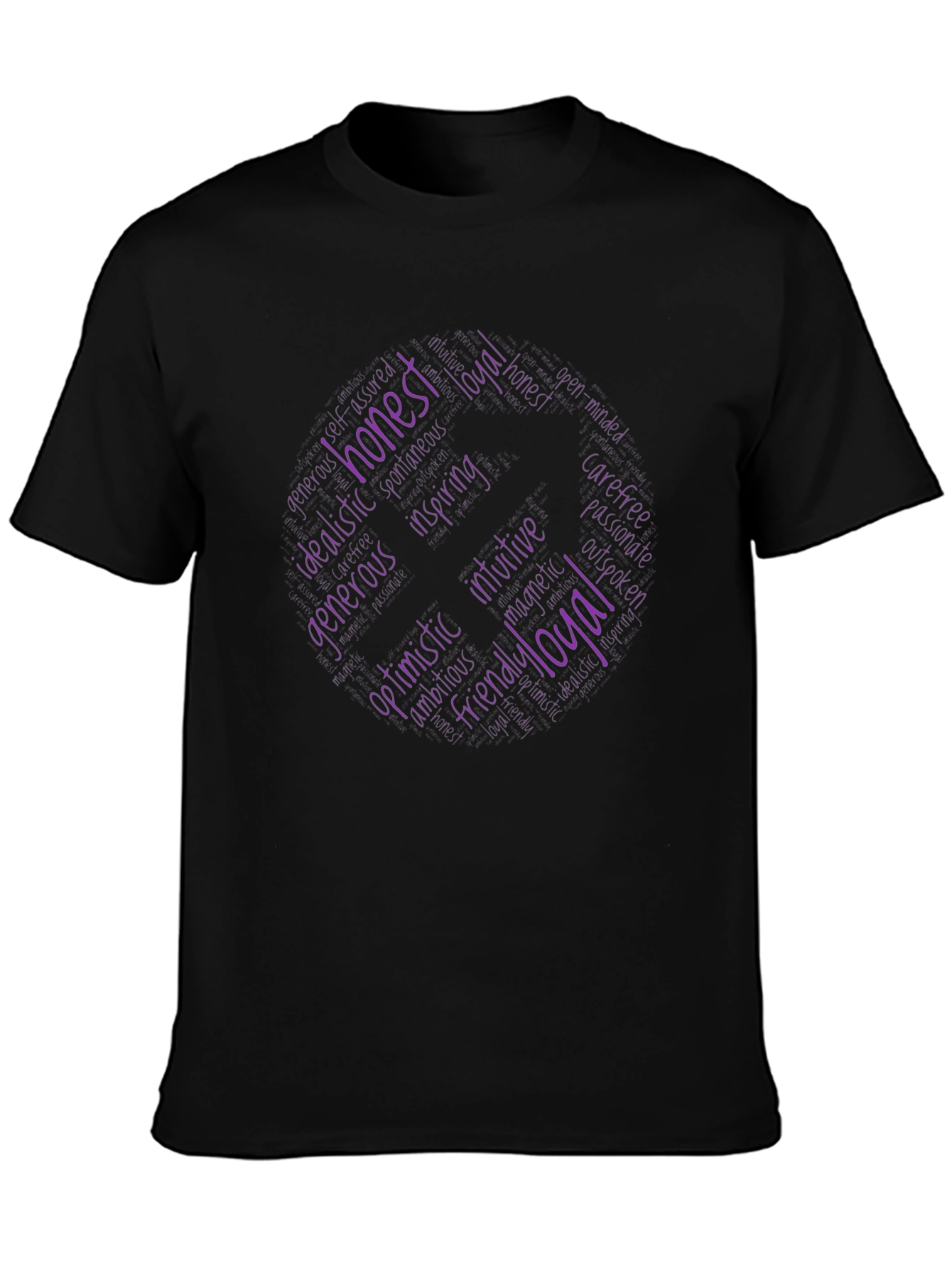 Honest Generous T-Shirt Word Cloud