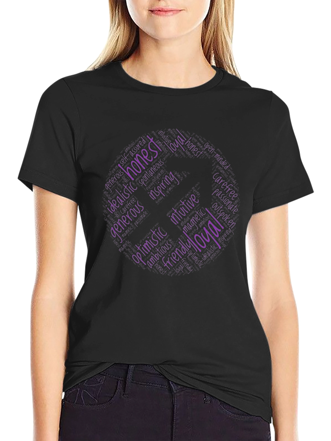 Honest Generous T-Shirt Word Cloud