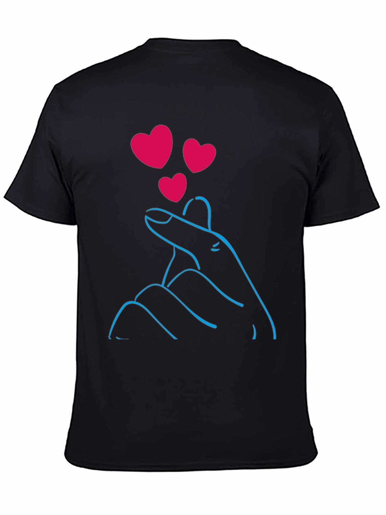Heart Hand Gesture Graphic Tee