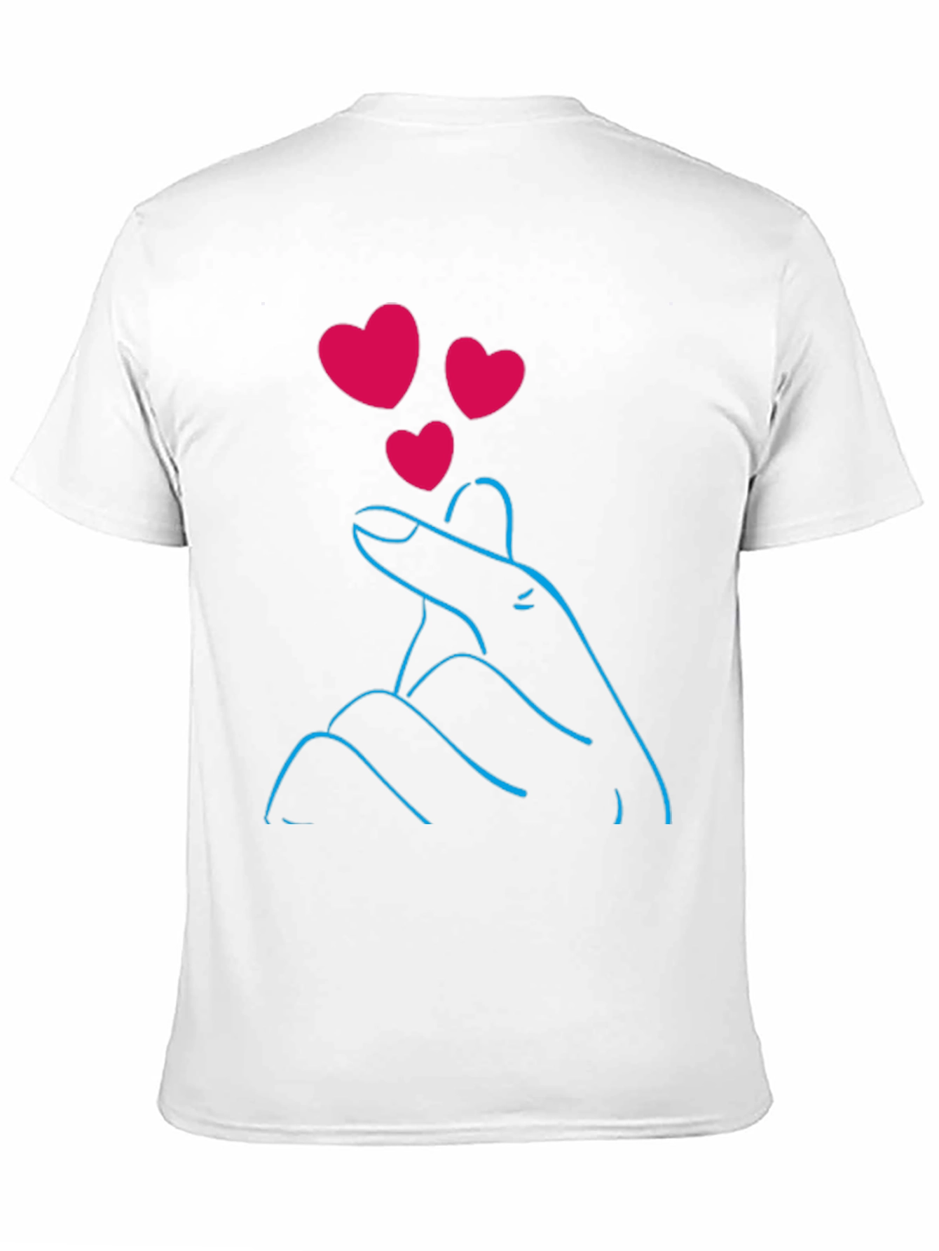 Heart Hand Gesture Graphic Tee
