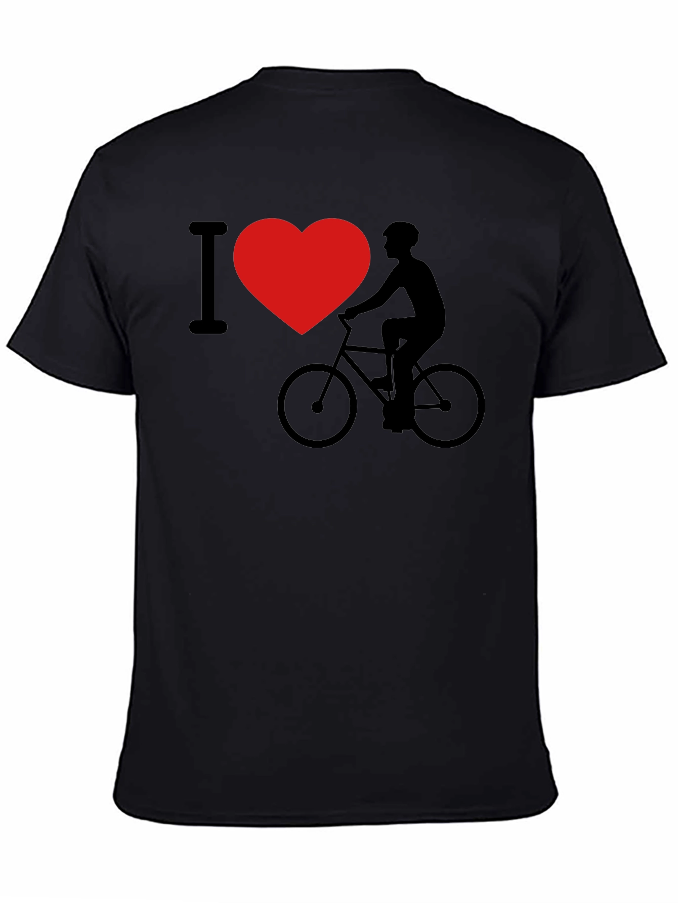 I Heart Biking Graphic T-Shirt