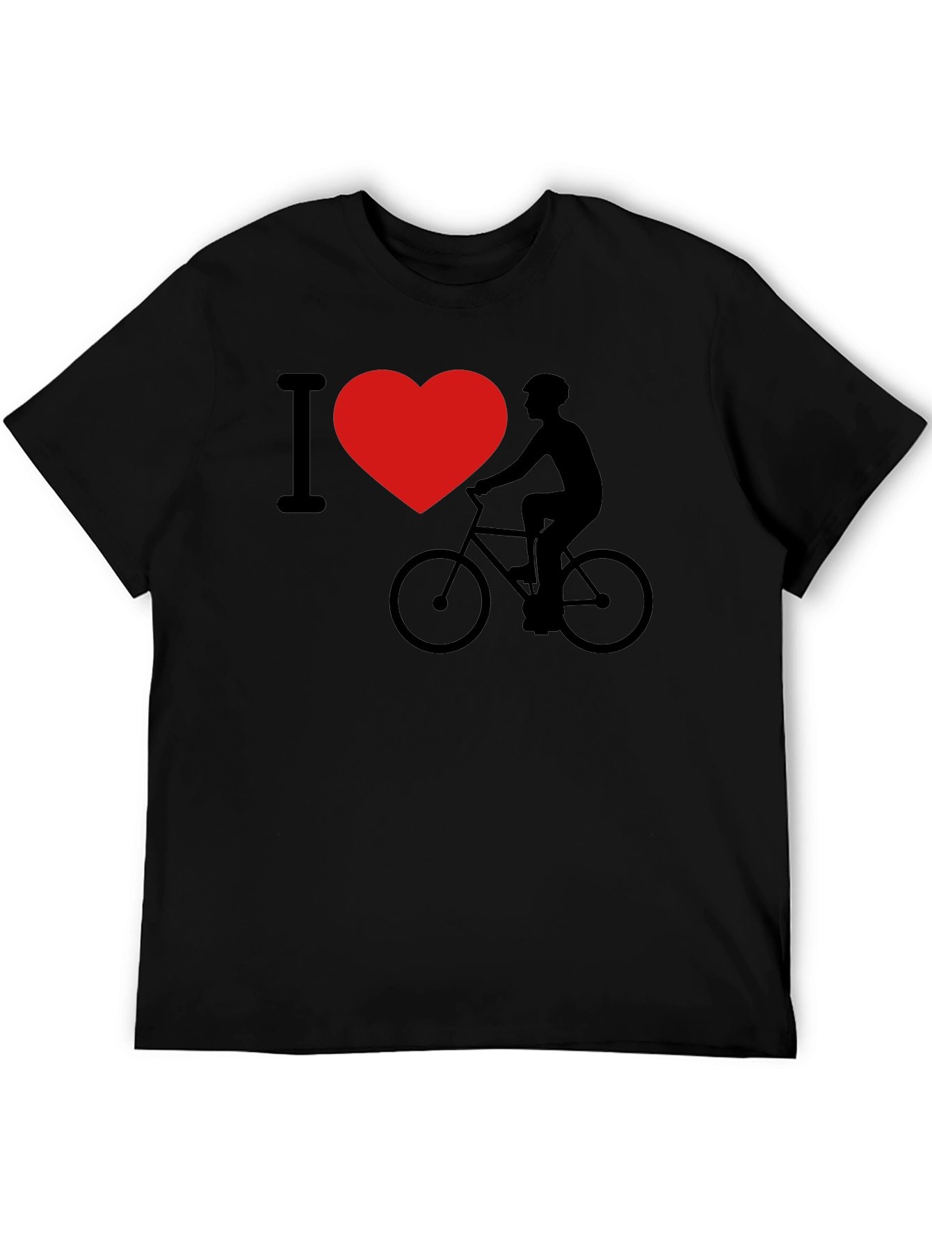 I Heart Biking Graphic T-Shirt