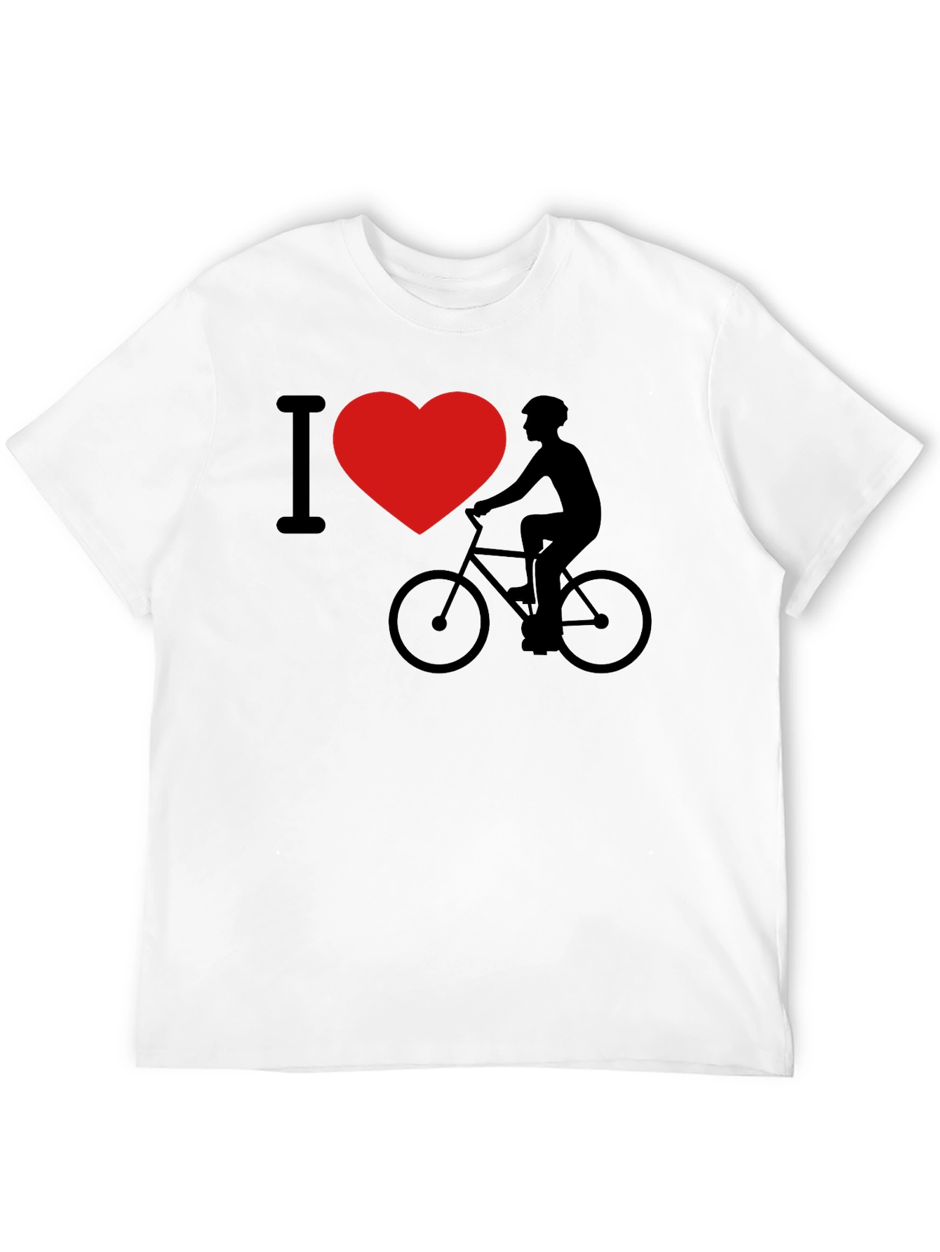 I Heart Biking Graphic T-Shirt