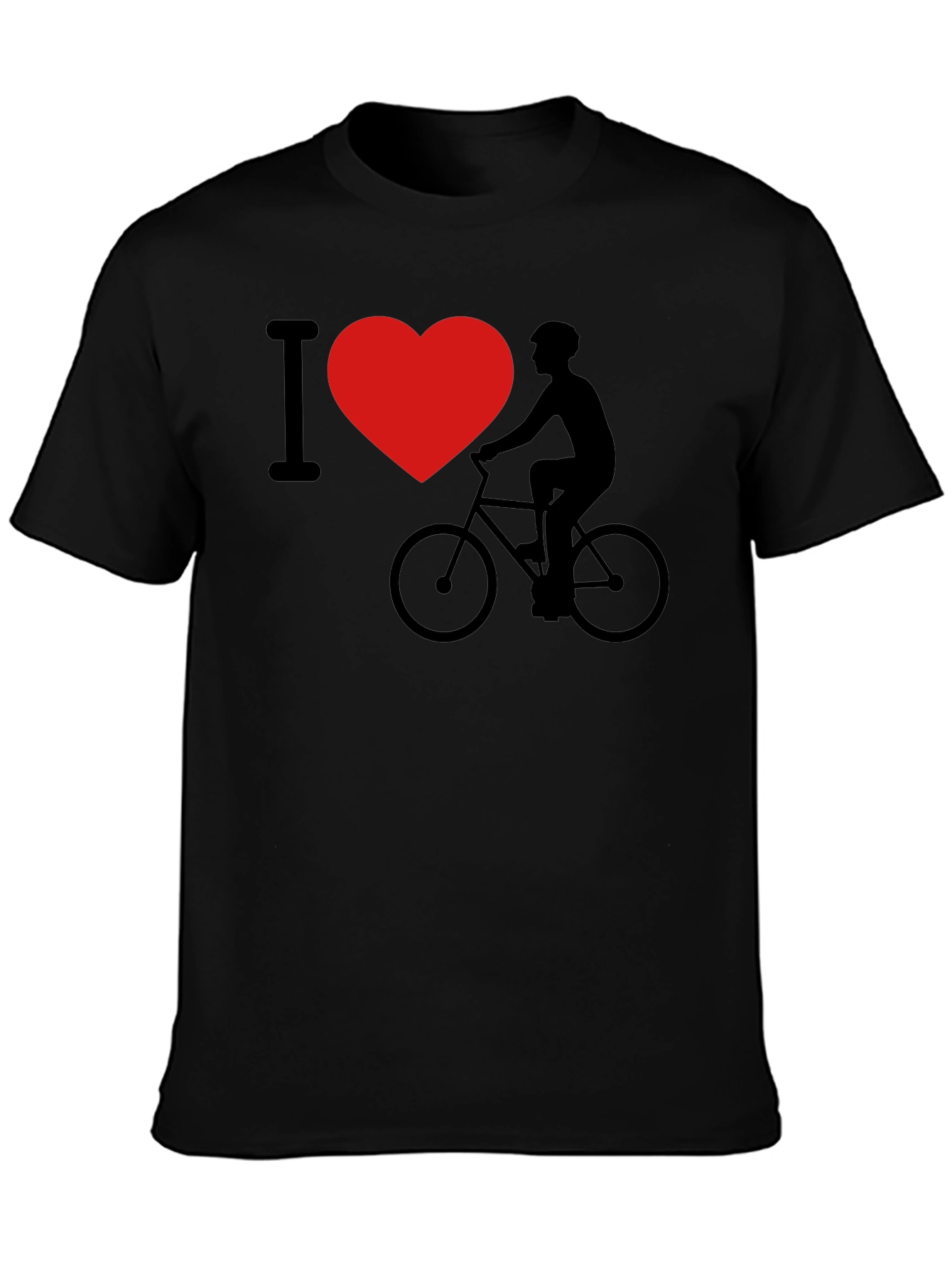I Heart Biking Graphic T-Shirt