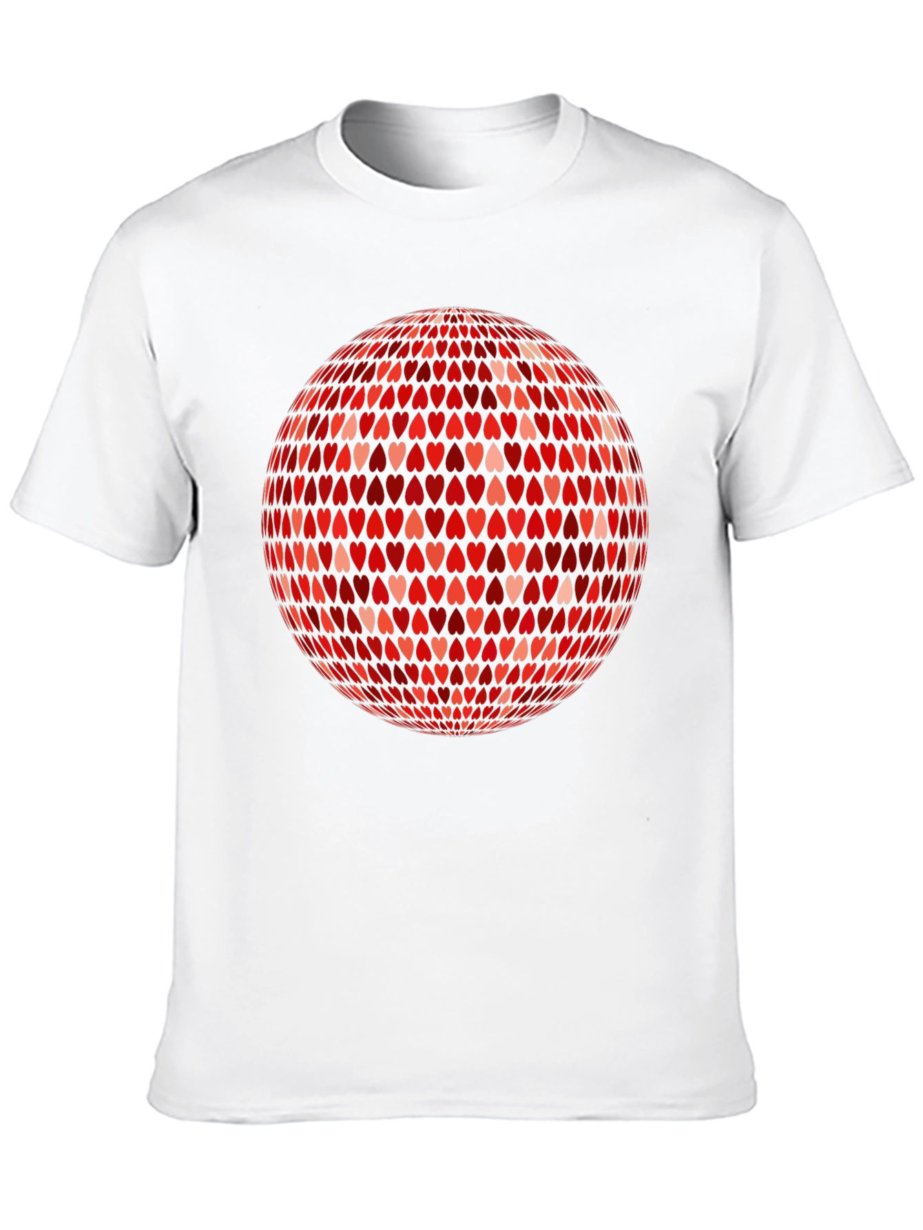 Heart Disco Ball Graphic Tee