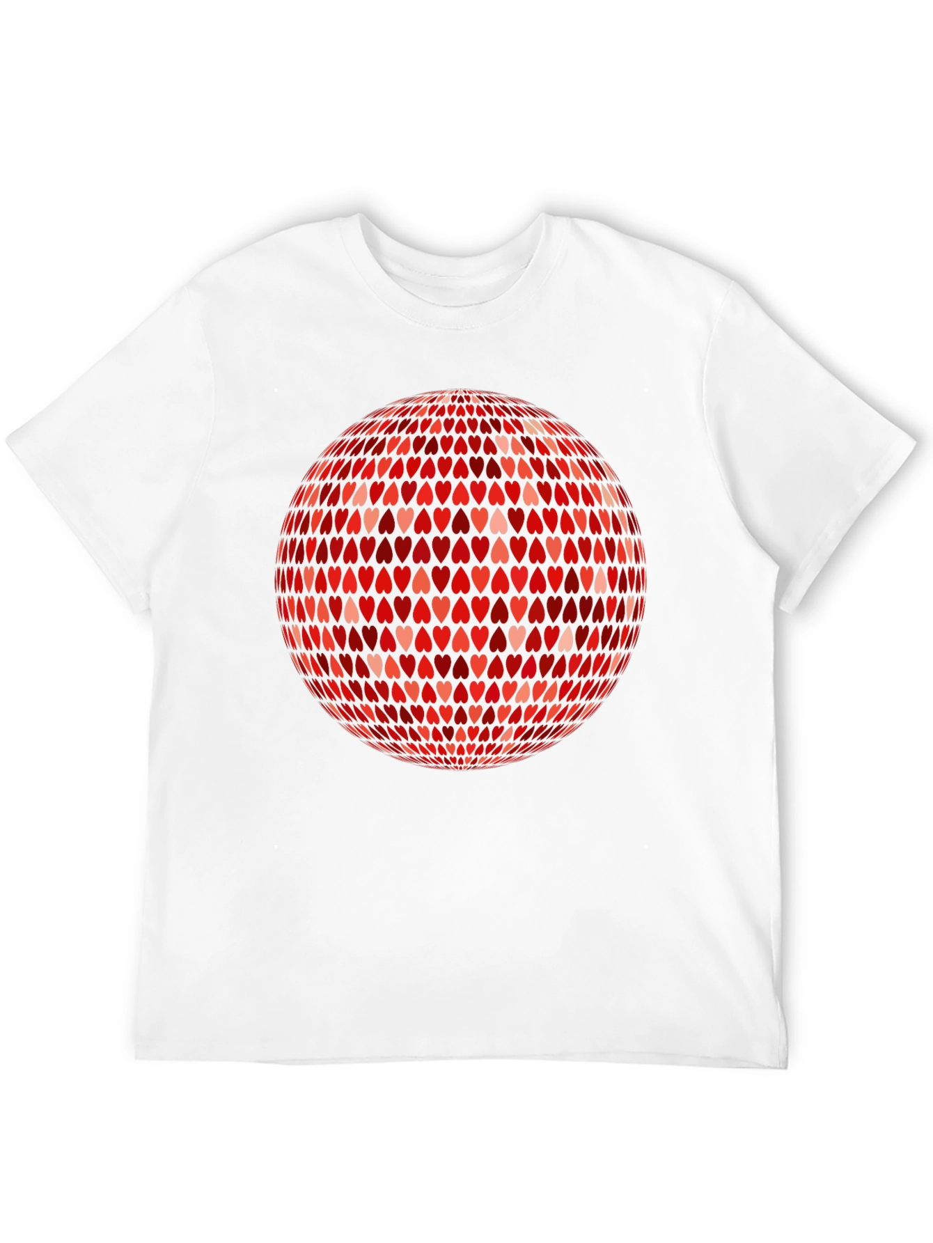 Heart Disco Ball Graphic Tee