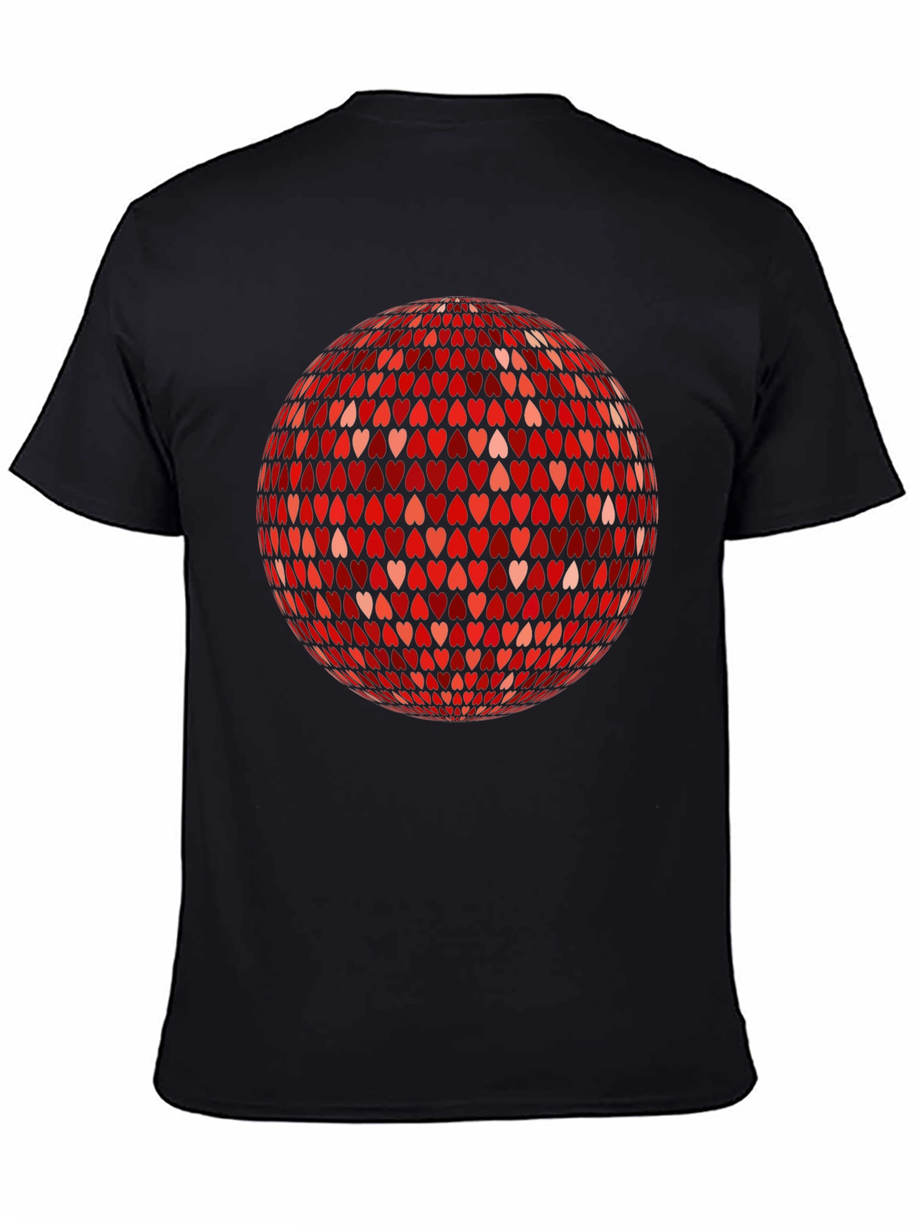 Heart Disco Ball Graphic Tee