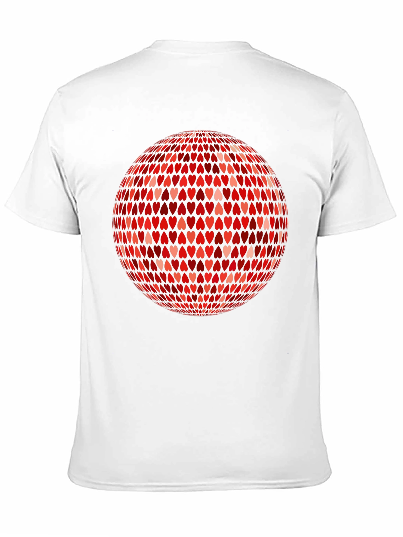 Heart Disco Ball Graphic Tee