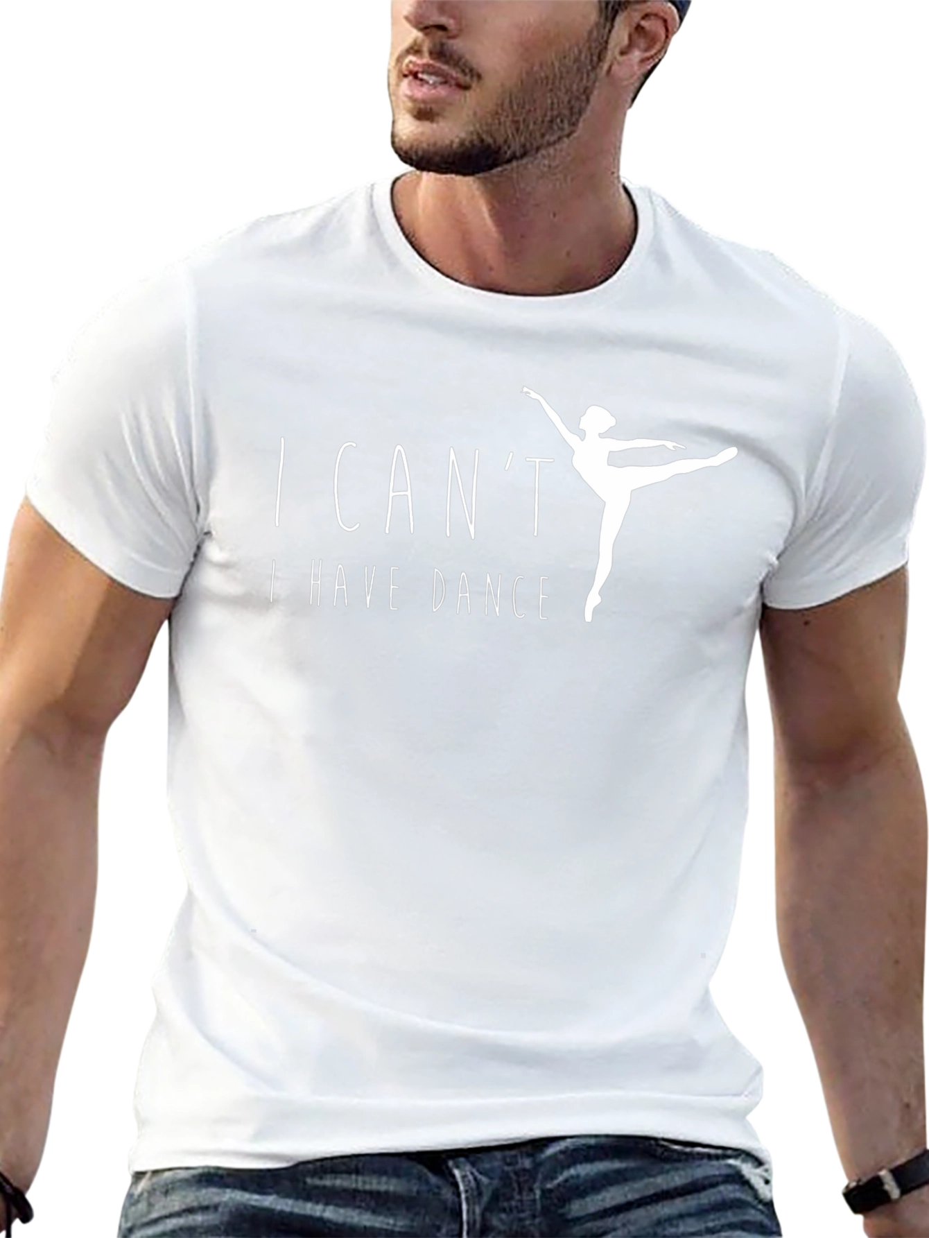 I Cant I Have Dance Black T-Shirt