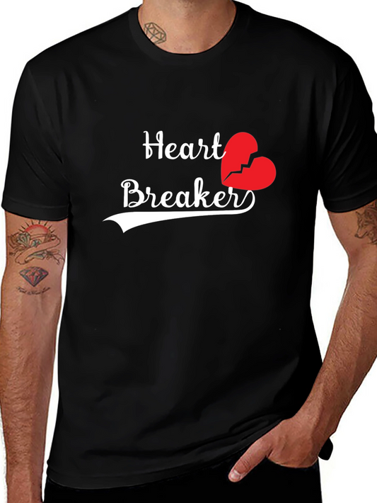 Heartbreaker Graphic T-Shirt - Stylish Mens Tee