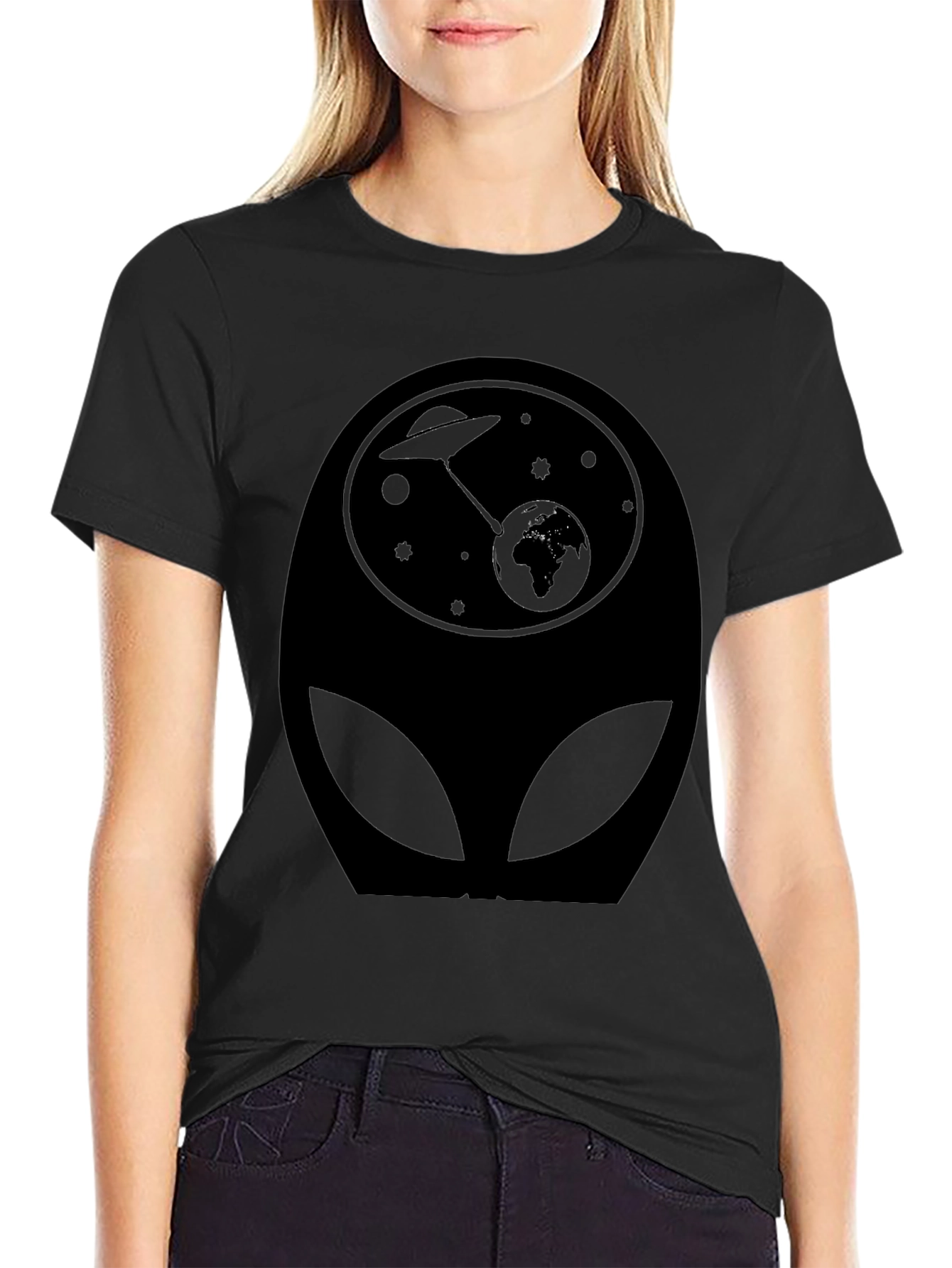 Alien Abduction T-Shirt - UFO Graphic Tee